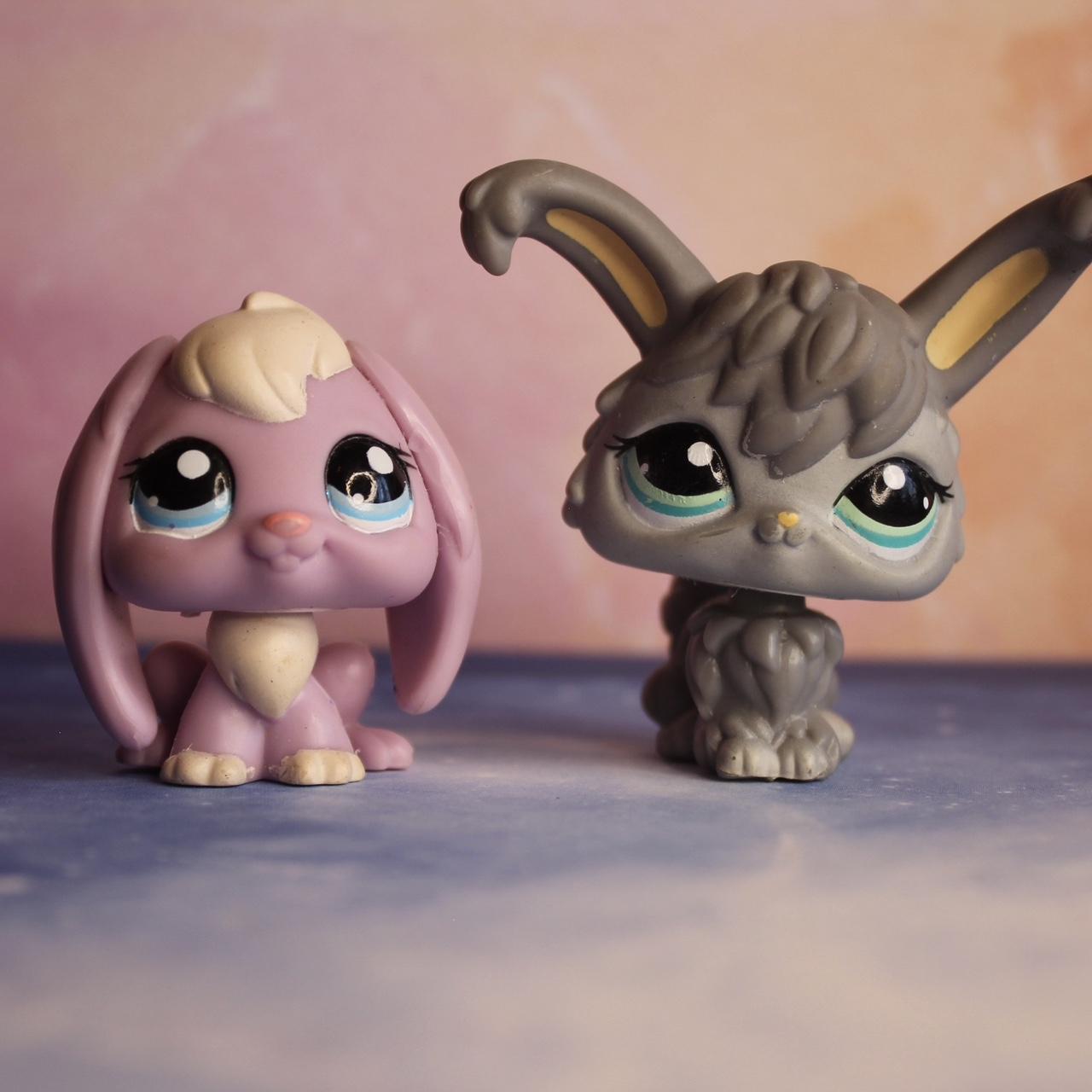 LPS bundle of 2 Lot includes 2 authentic rabbits... - Depop