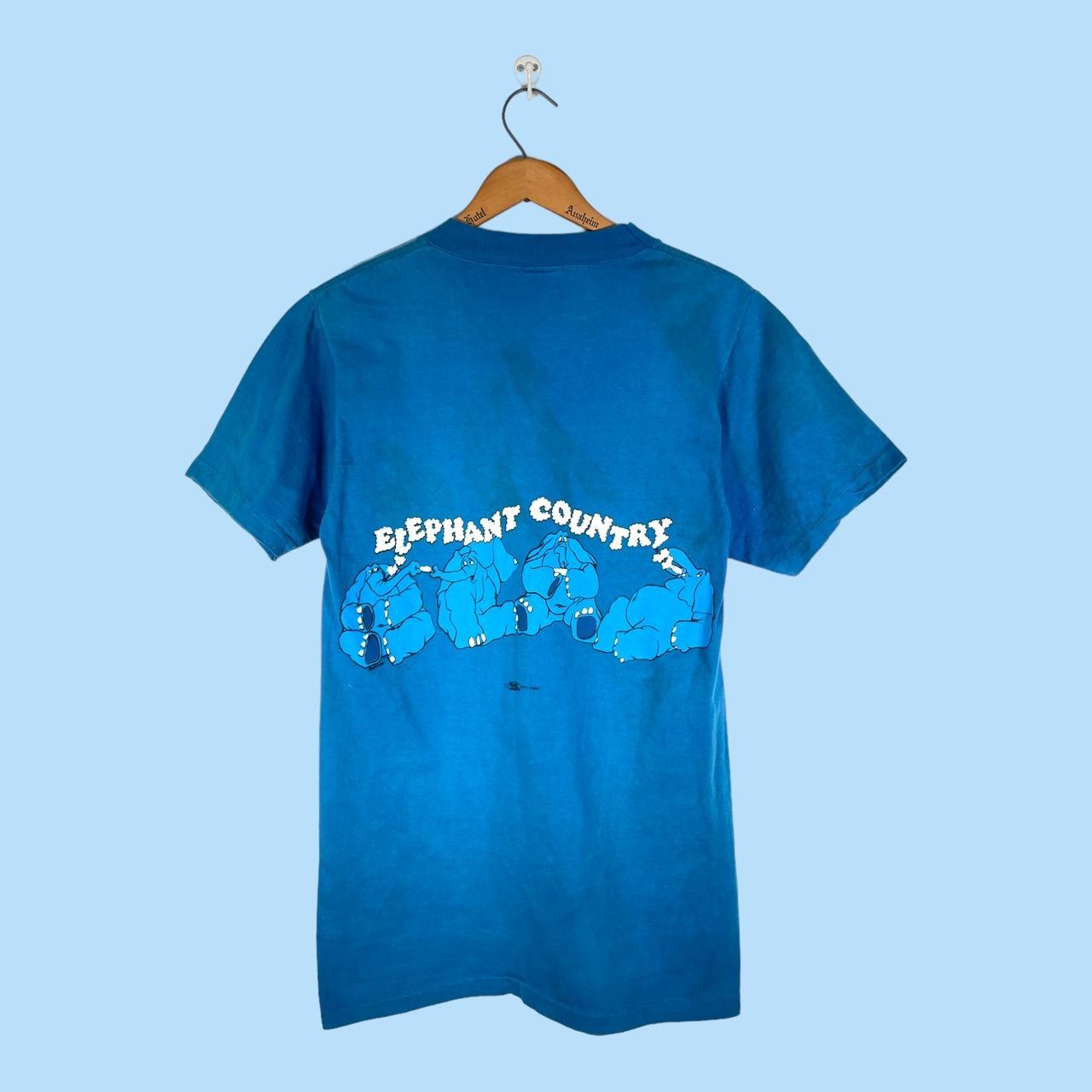 Crazy Shirts Men's Blue Tshirt Depop