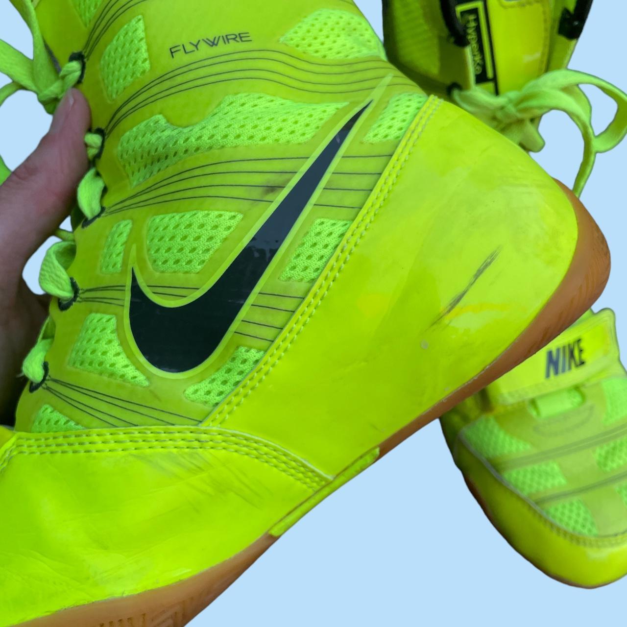 Nike HyperKO Neon Yellow boxing shoes ★ Y2K... Depop