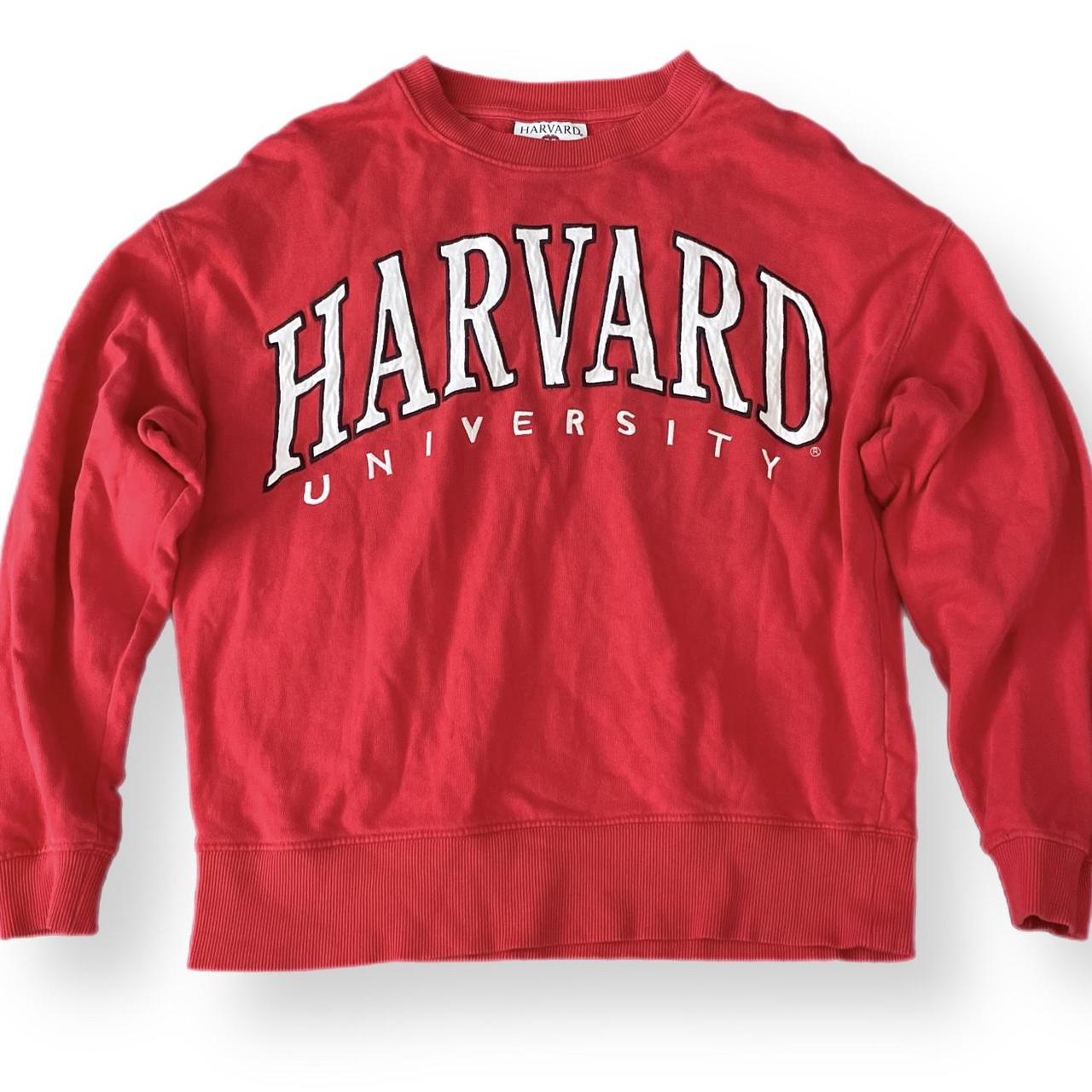 Red cheap harvard sweatshirt