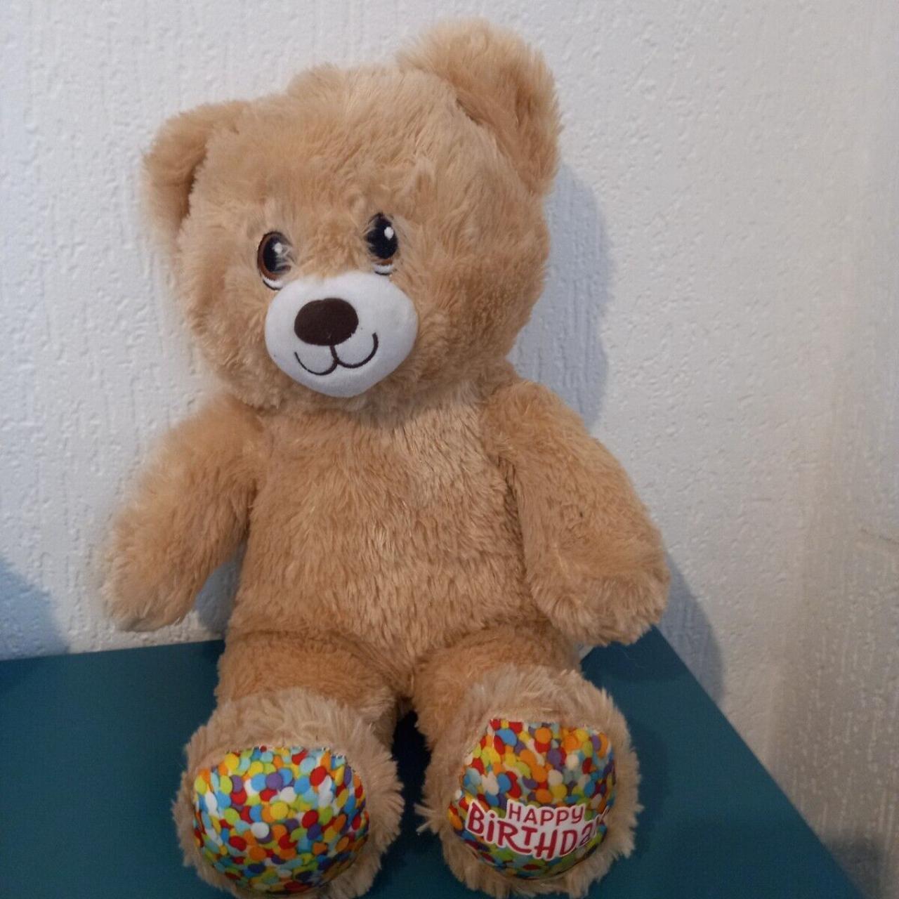 BuildABear Happy Birthday Bear, 40cm Depop
