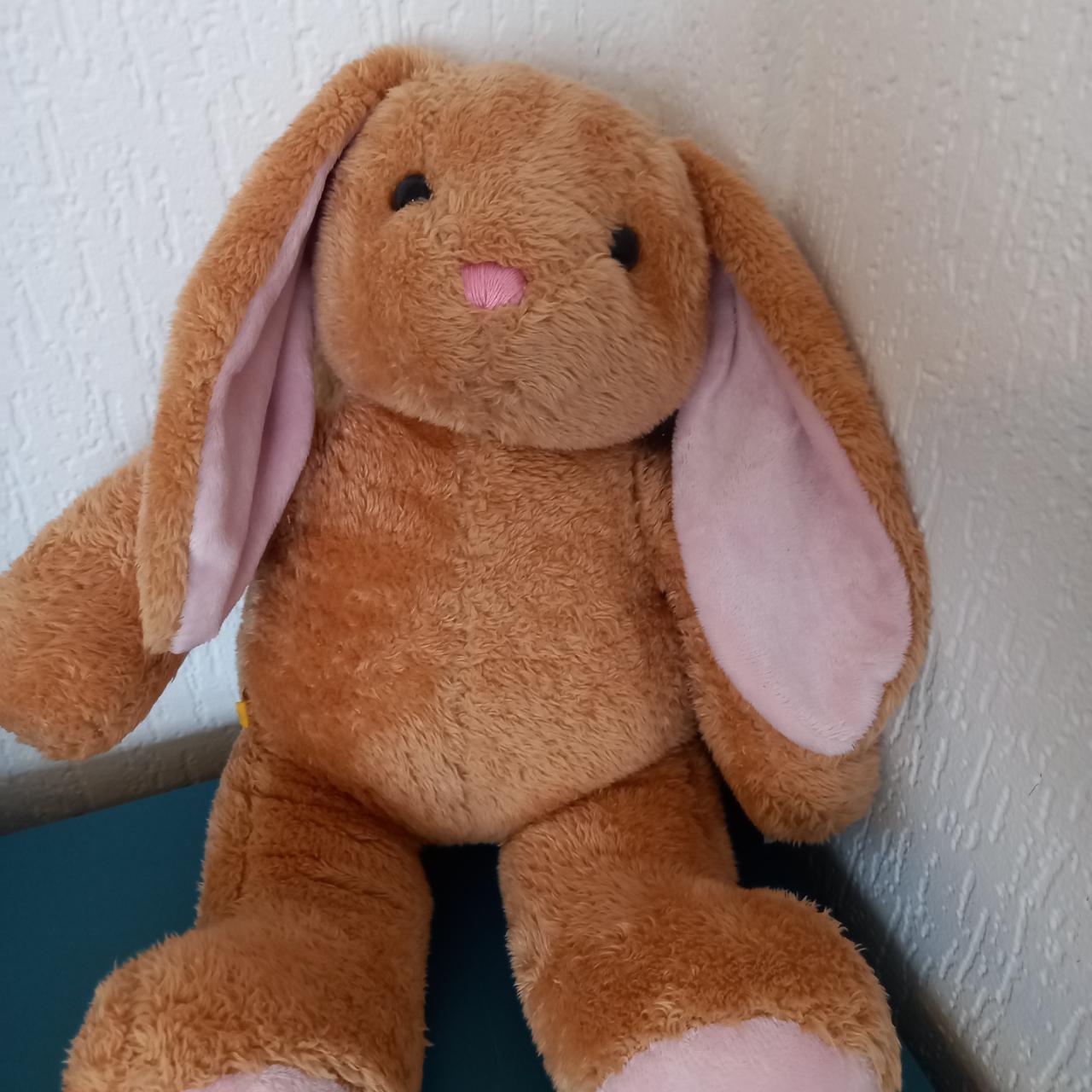 Build-A-Bear Workshop Rabbit Soft Toy, 40cm - Depop
