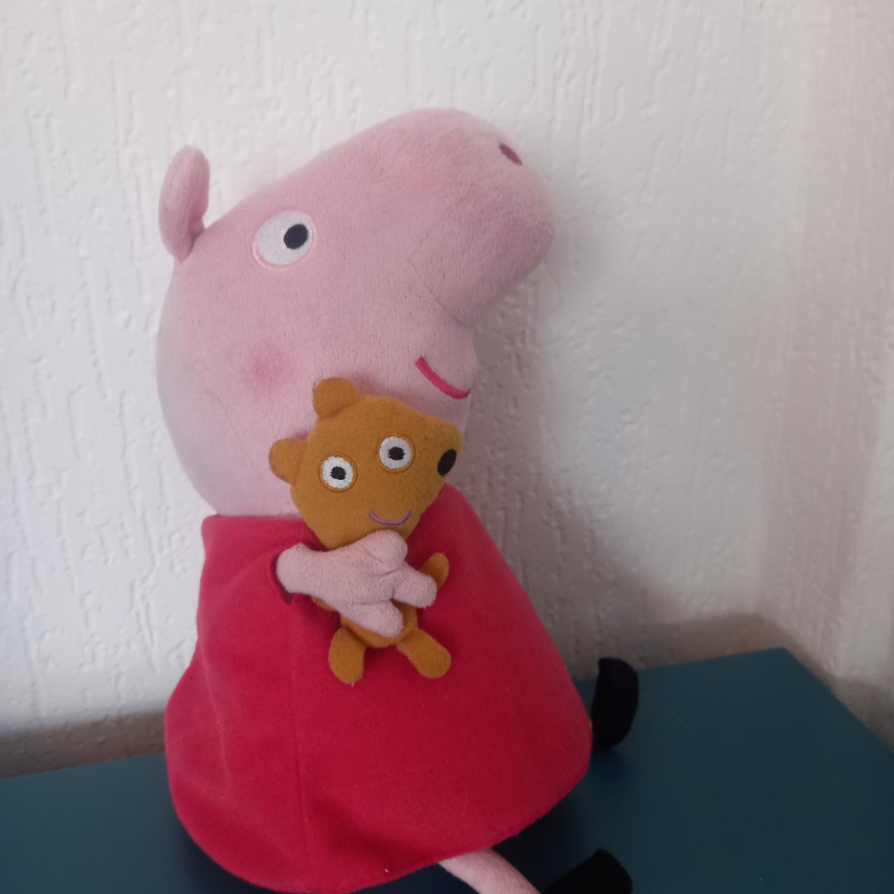 Ty Peppa Pig Soft Toy, 25cm - Depop