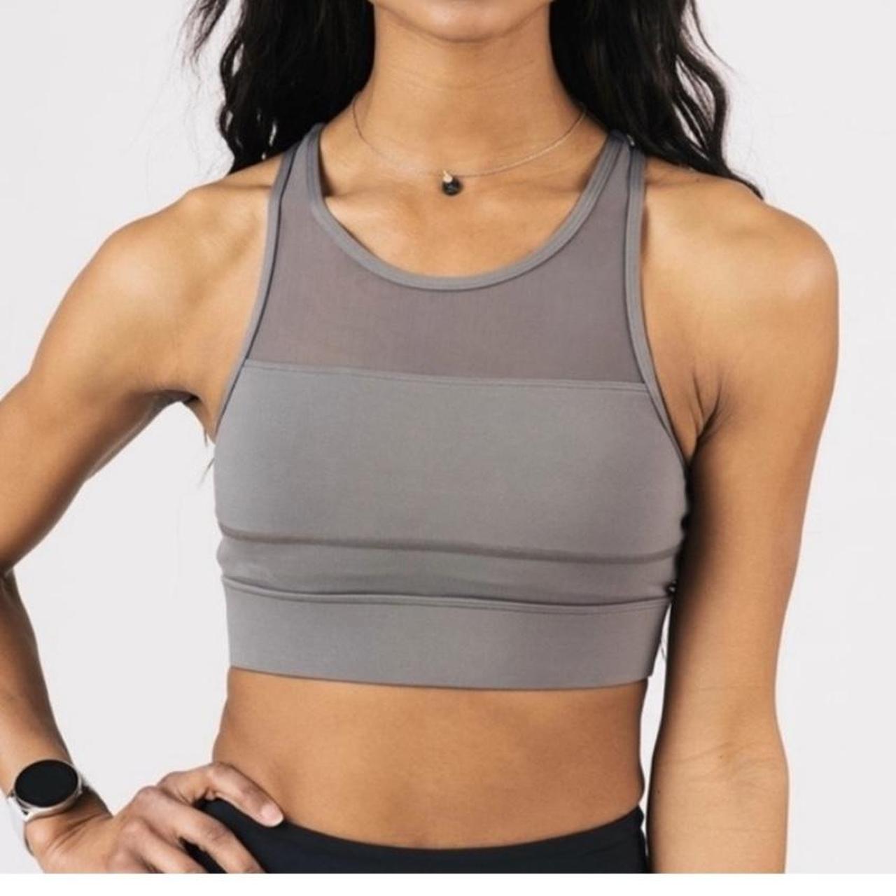 ZYIA Active All Star High Impact Zip Sports Bra Size Small