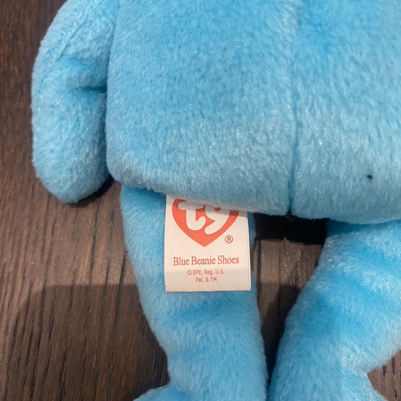 Elvis Presley blue beanie baby 2008 collection... - Depop