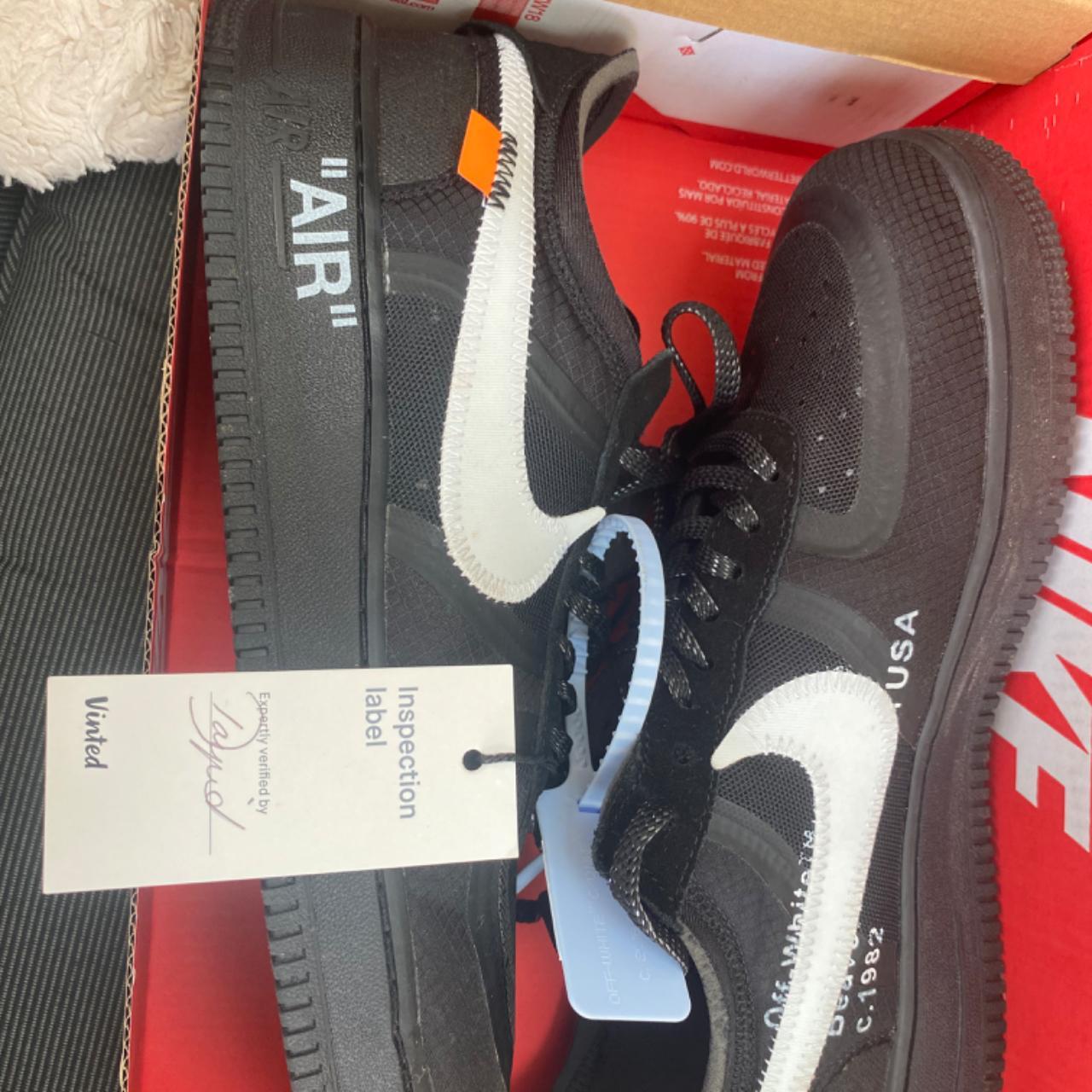 custom black off white air force 1