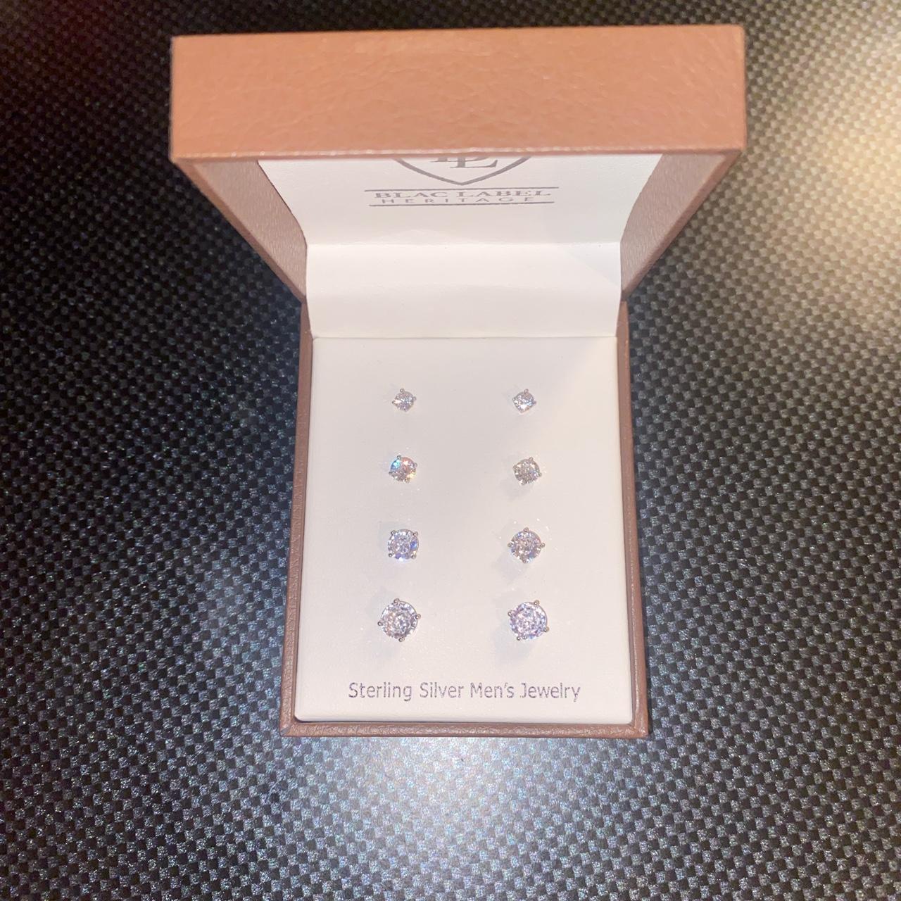 Blac Label Heritage pairs sterling silver ear rings Depop