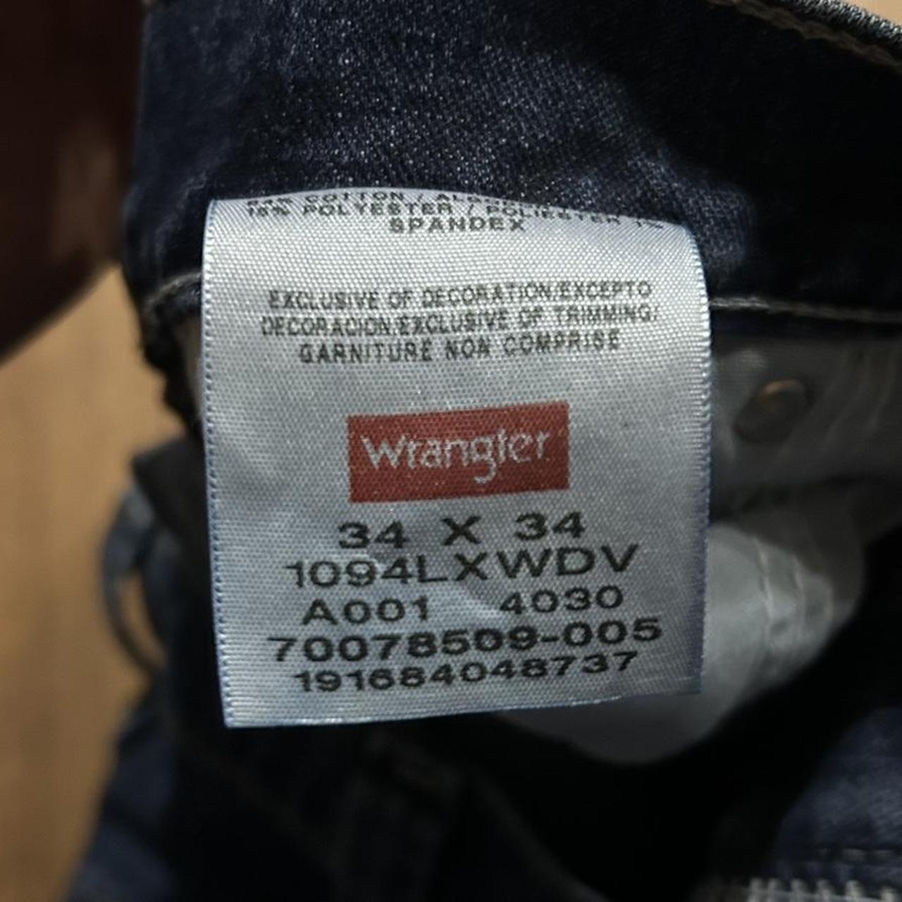Baggy brand new blue wrangler jeans, never worn and... - Depop
