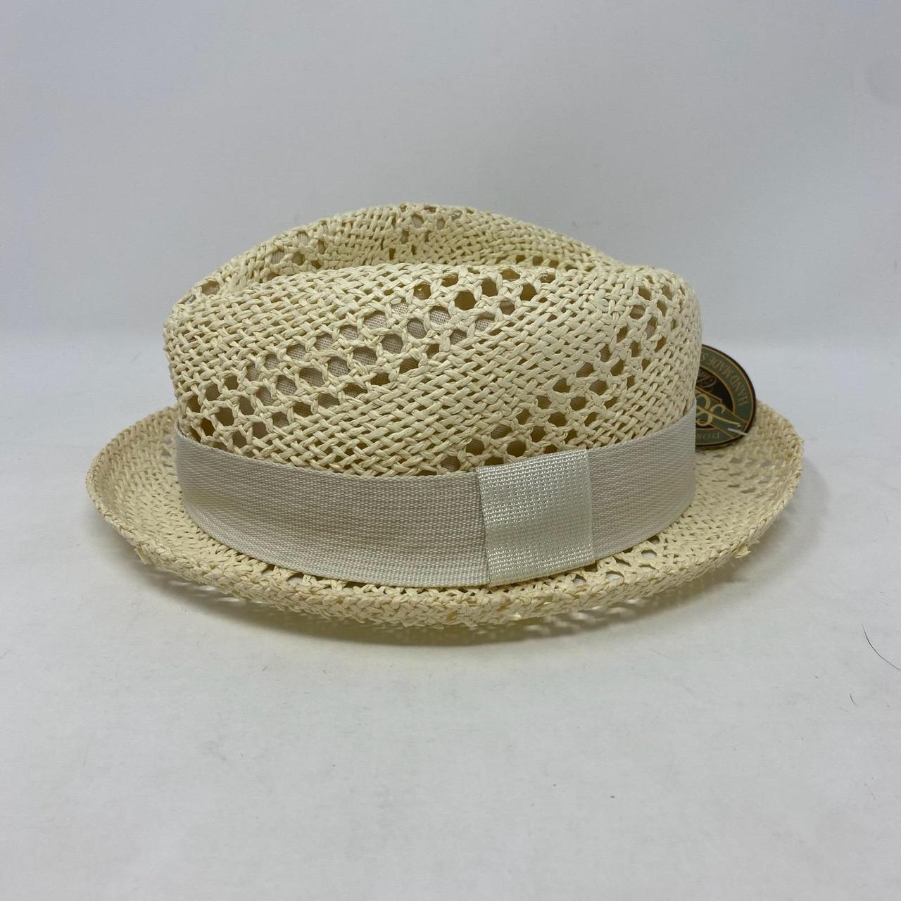 Scala Men's Hat - Cream – Scala Toyo Straw Fedora… - image 3