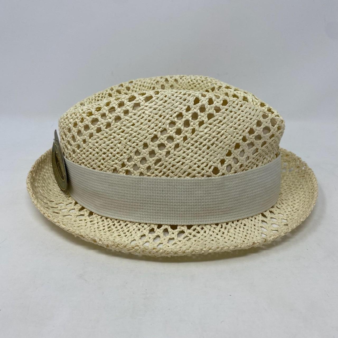 Scala Men's Hat - Cream – Scala Toyo Straw Fedora… - image 5