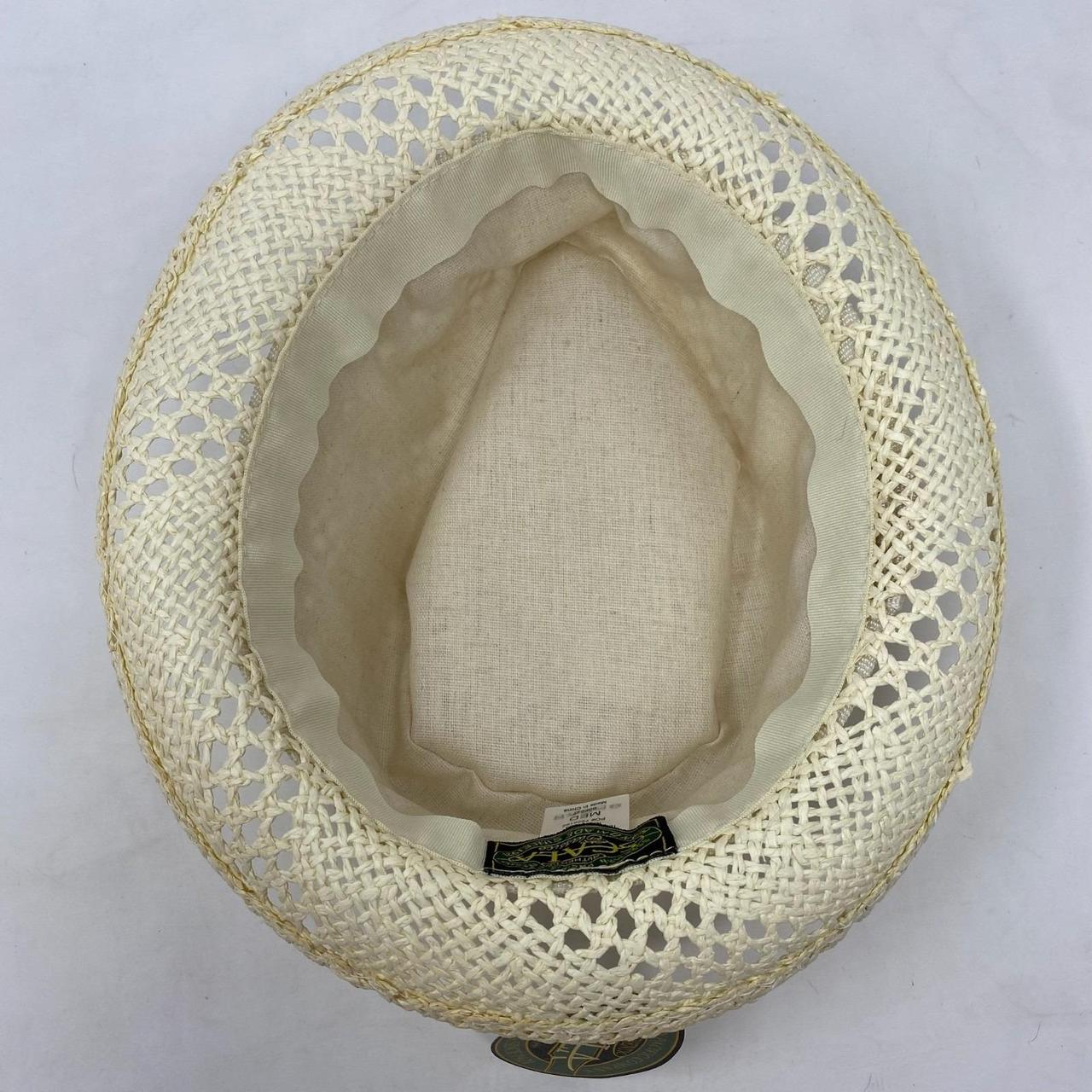 Scala Men's Hat - Cream – Scala Toyo Straw Fedora… - image 6