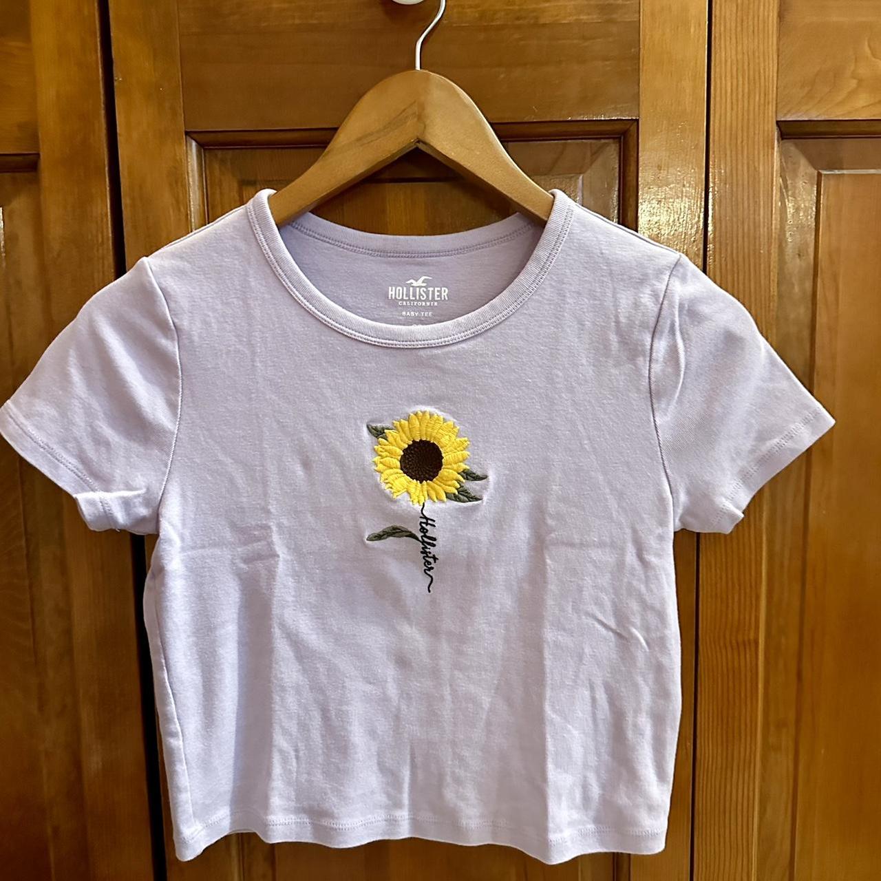 Hollister Purple Baby Tee with