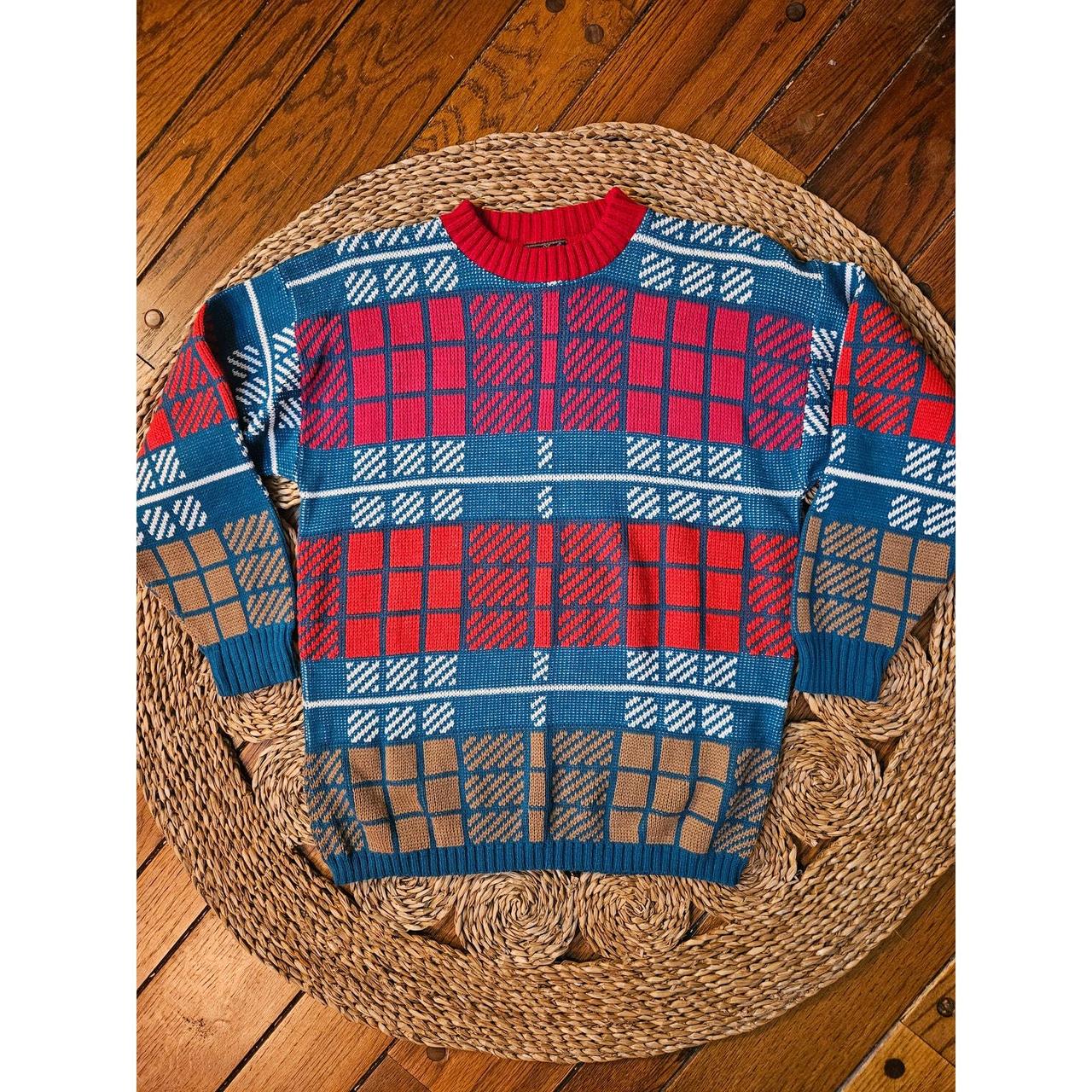 Source Unknown Women's Sweater - Red - S – Vintag… - image 2