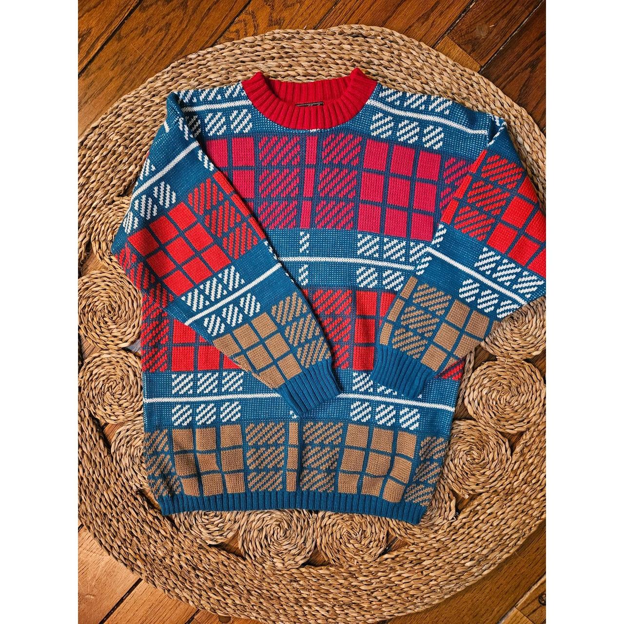 Source Unknown Women's Sweater - Red - S – Vintag… - image 3