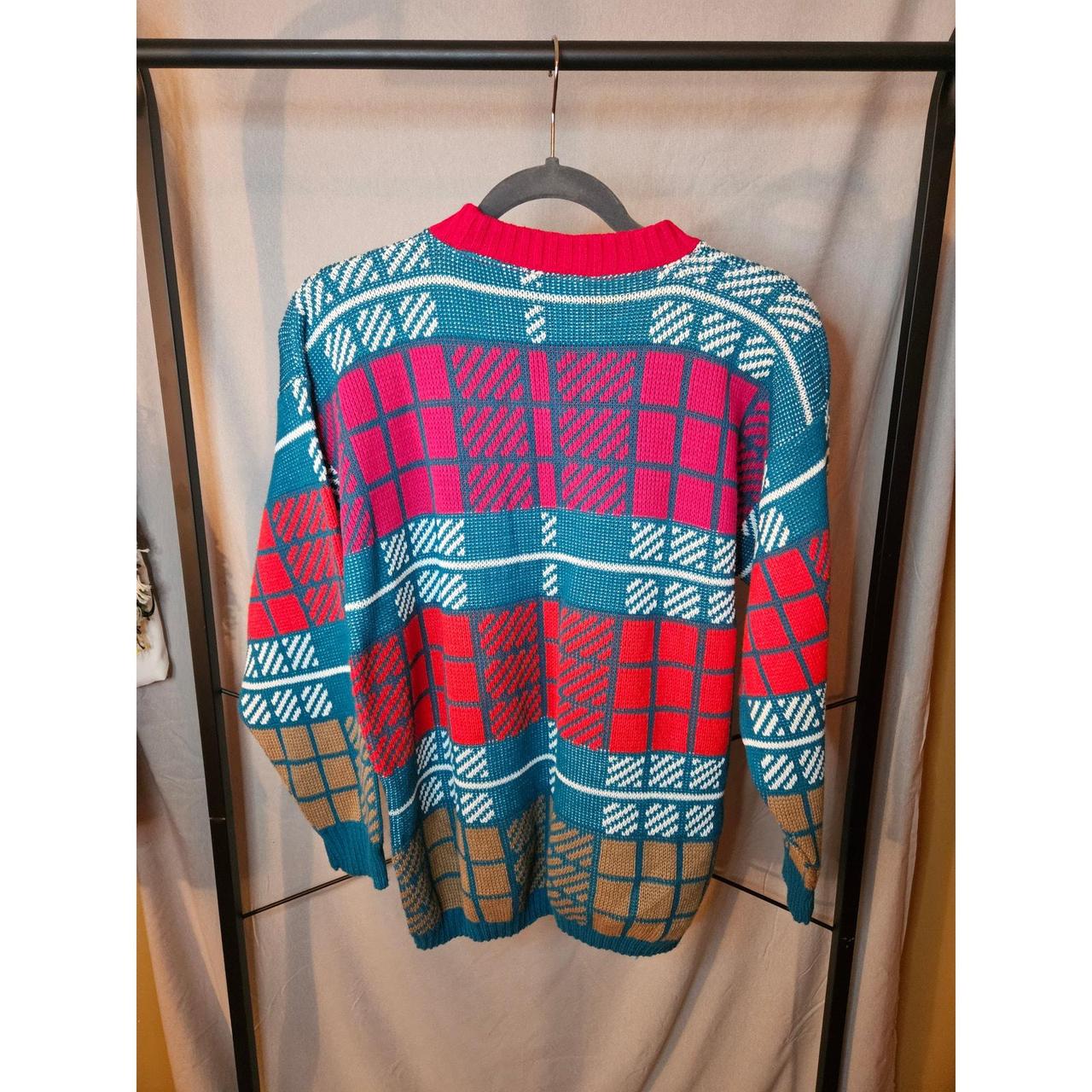 Source Unknown Women's Sweater - Red - S – Vintag… - image 4