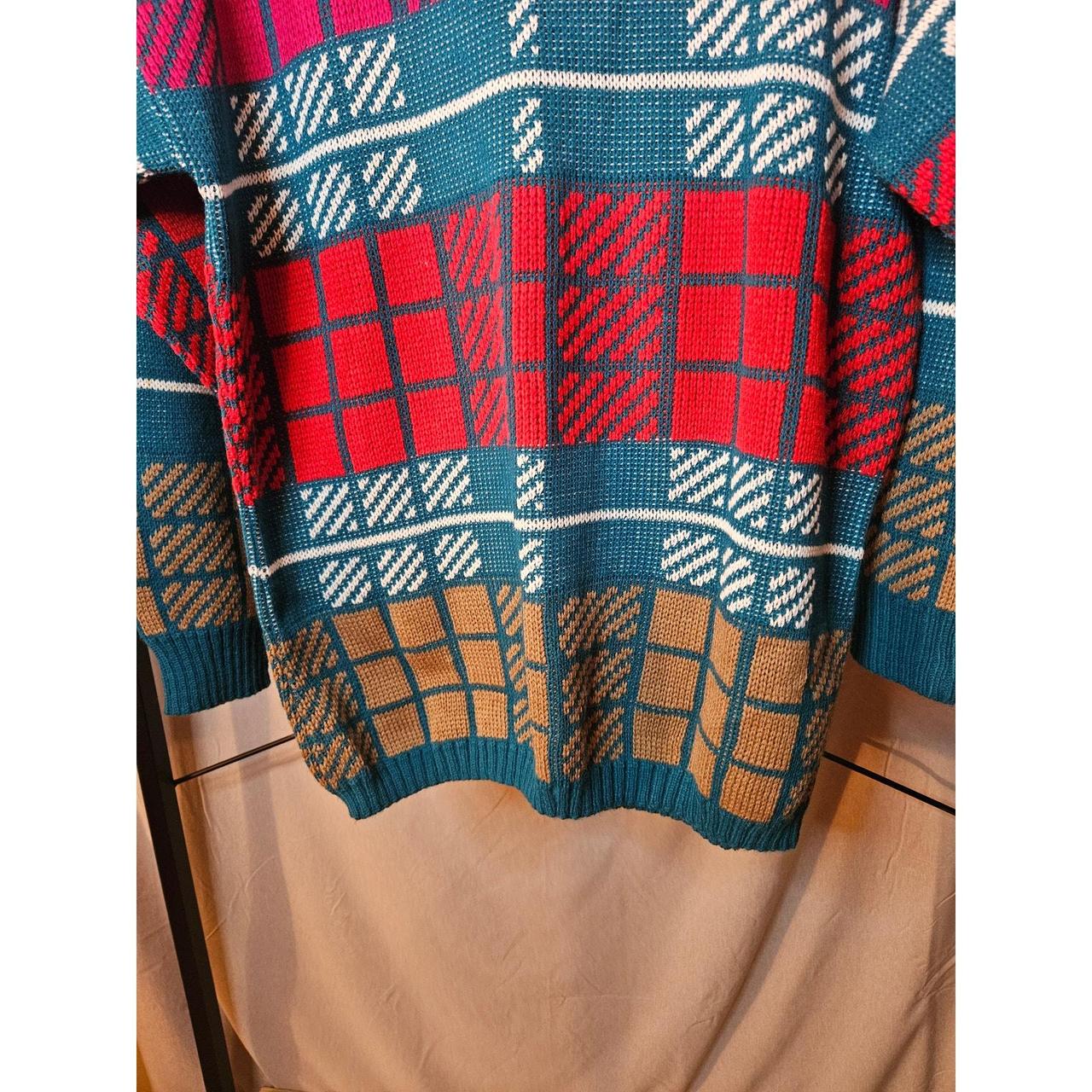 Source Unknown Women's Sweater - Red - S – Vintag… - image 6