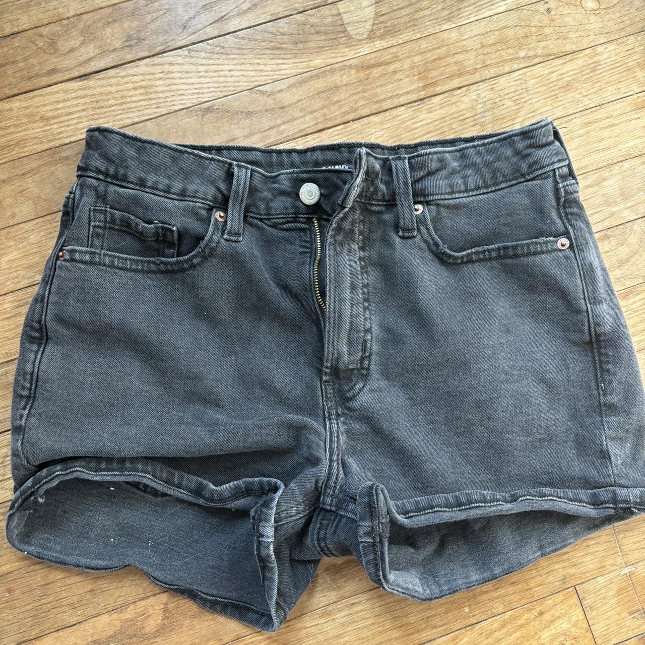 Old navy black jean shorts deals