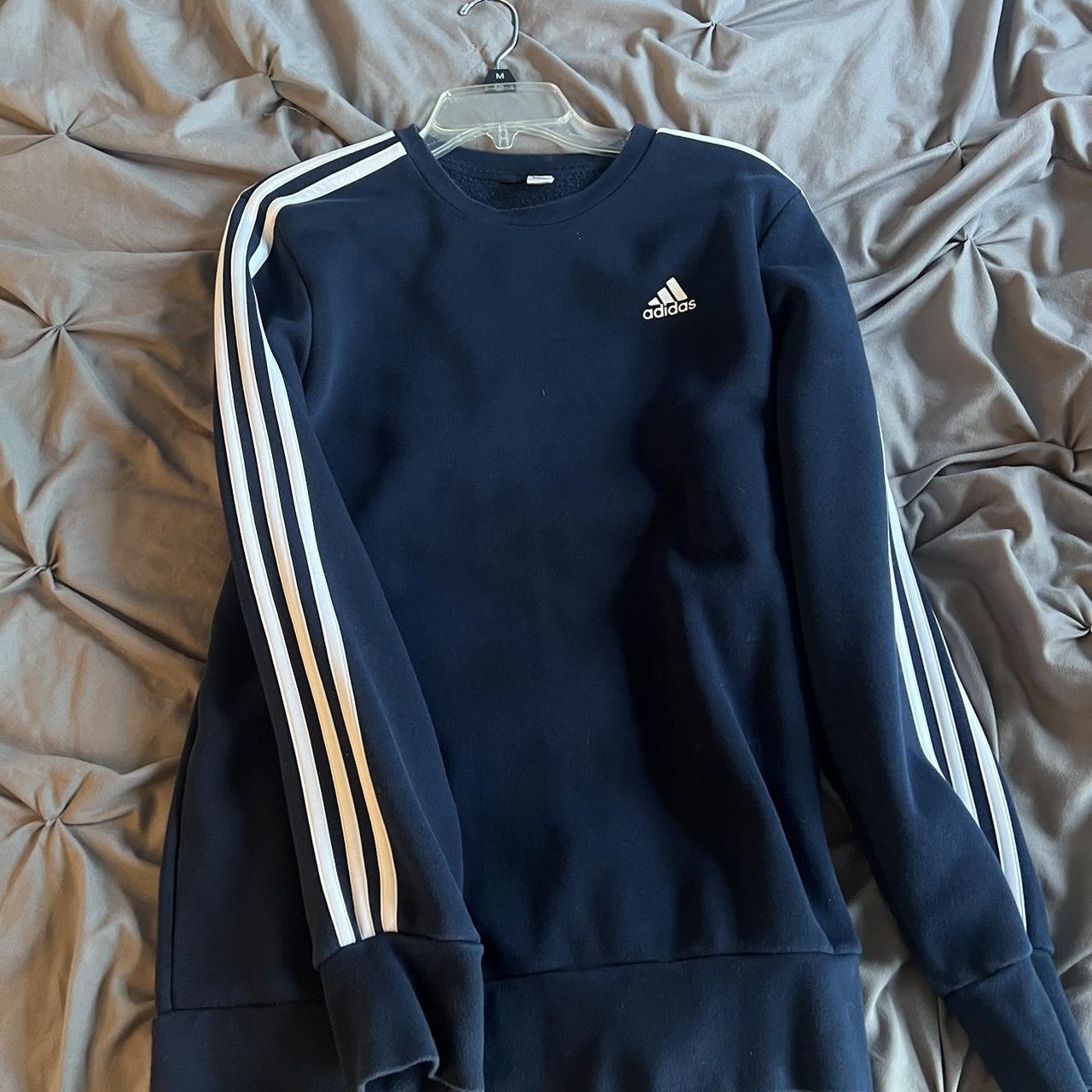 adidas sweater navy blue