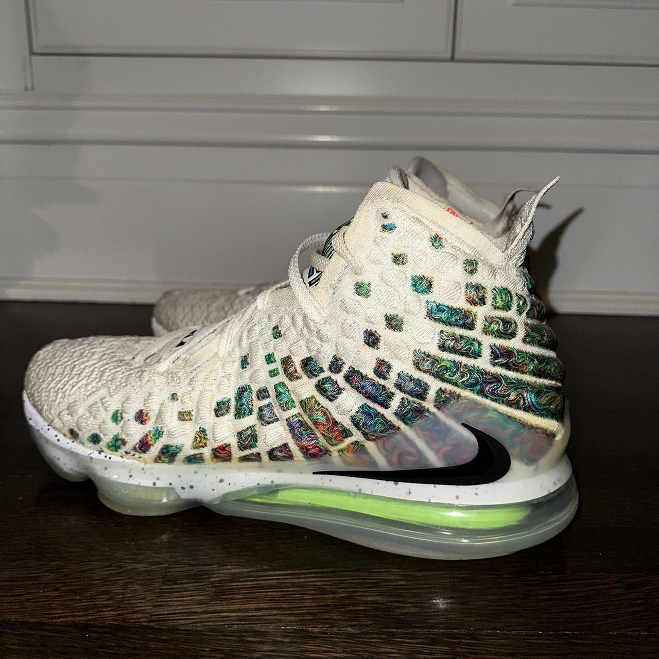 Nike LeBron 17 Air Command Force Good condition -... - Depop