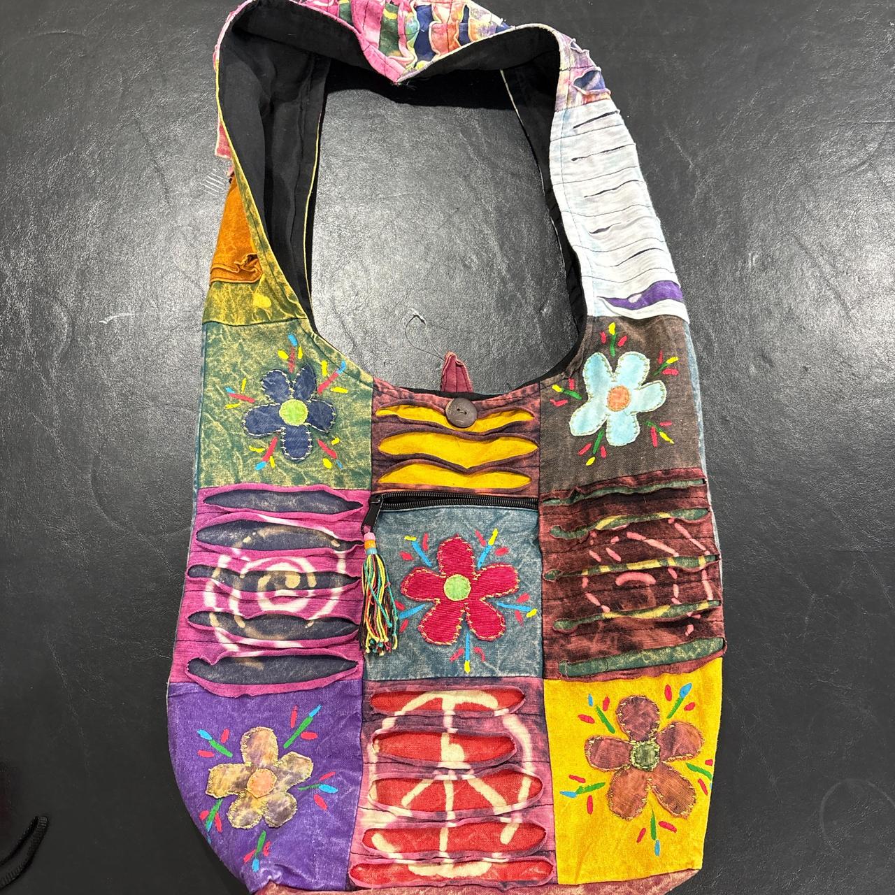 Women's Bag - Multi – Boho indian patchwork shoul… - image 1