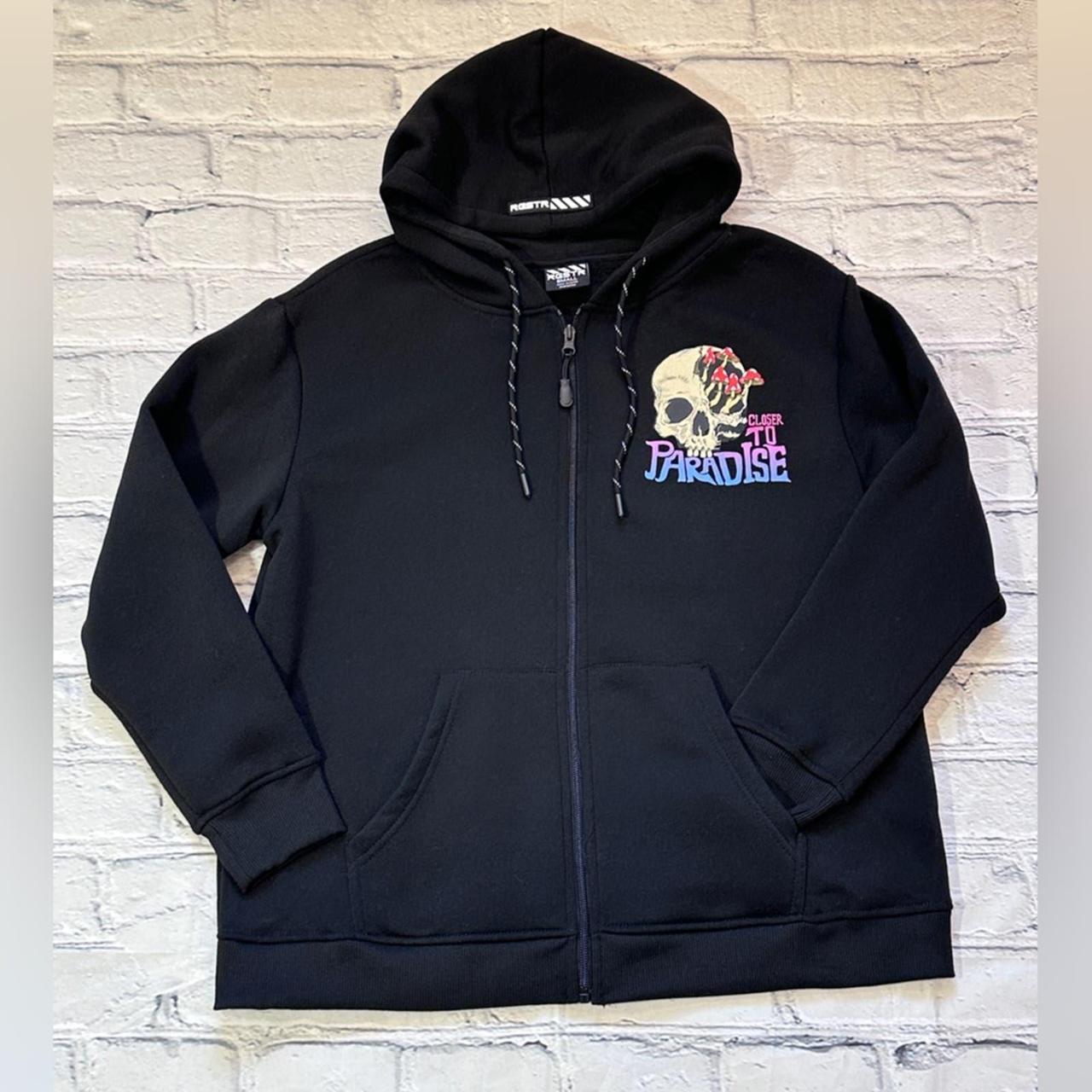 NWT RGSTR Japan Hoodie Size: XXL Color: Dark | Depop NWT RGSTR Japan Hoodie Size: XXL Color: Dark | Depop