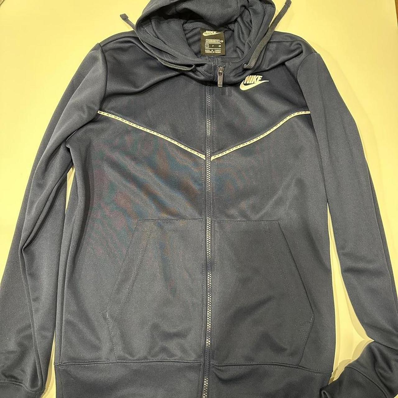 nike tape hoodie