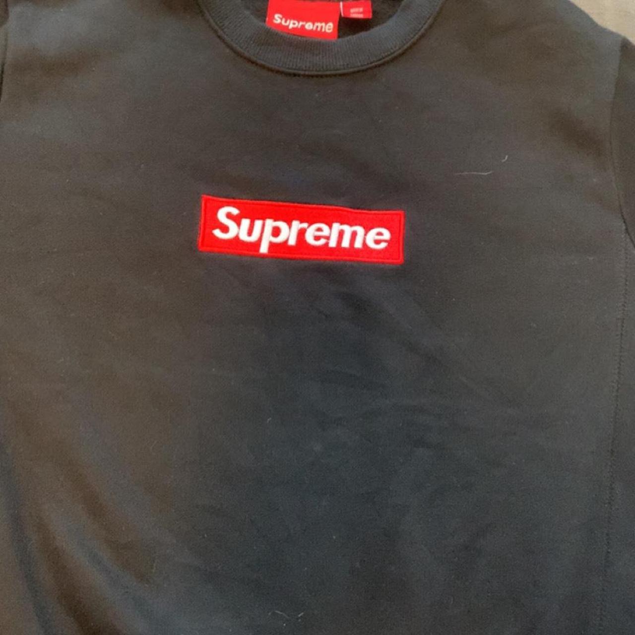 Black and red supreme box logo hotsell