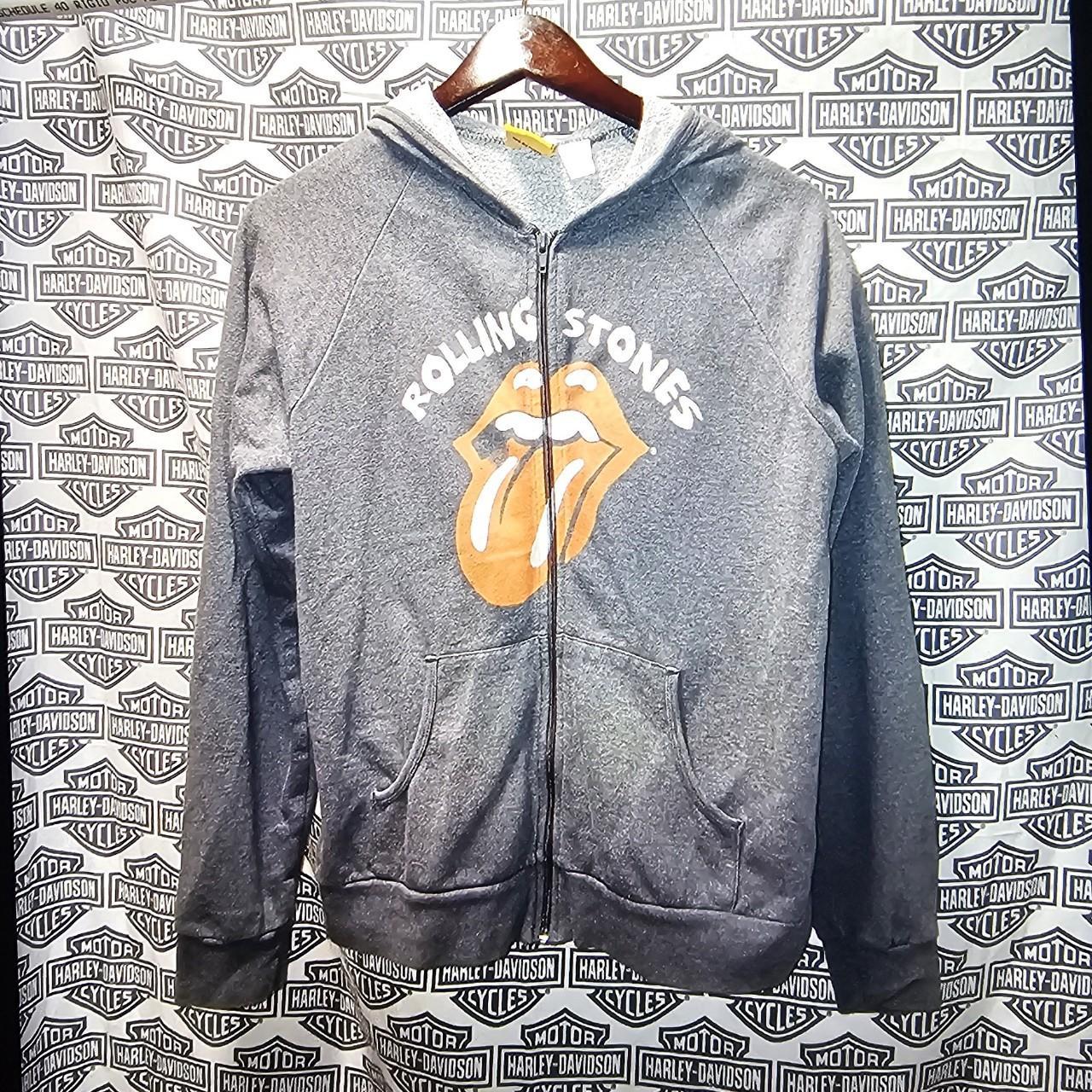 Rolling stones shop zip up hoodie