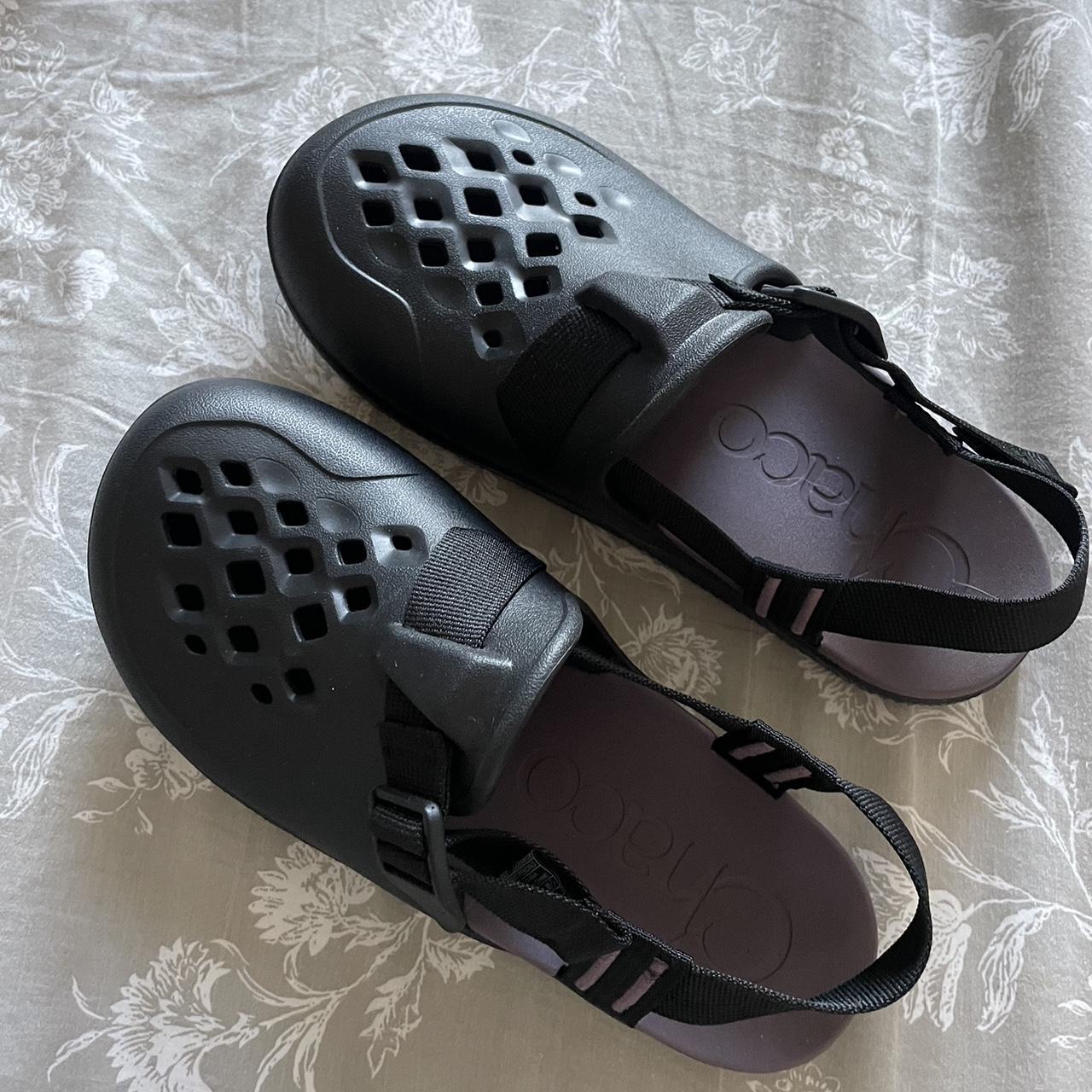 Size 7.5 black Chaco Chillos Clogs. Never worn chaco Depop