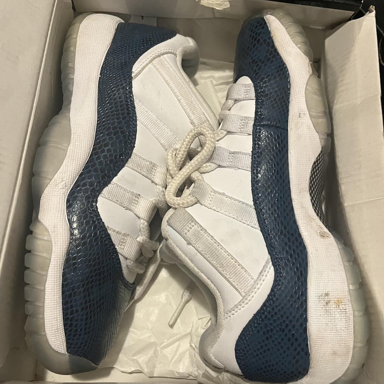 jordan 11 blue snake skins