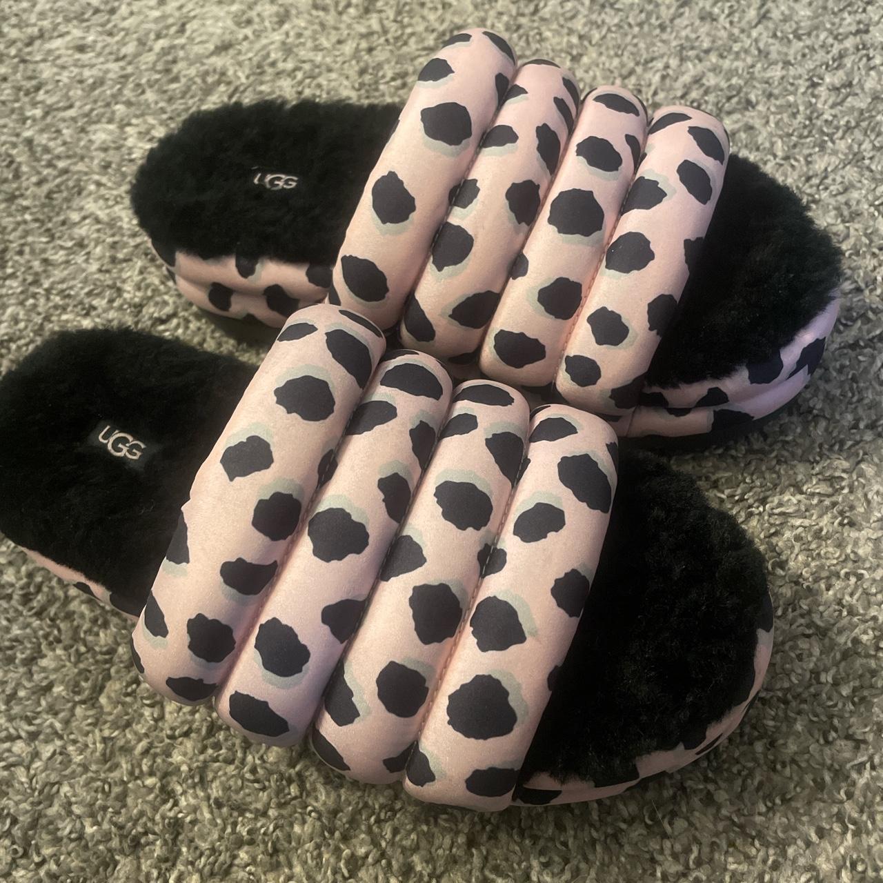 Cozette leopard best sale slide slippers