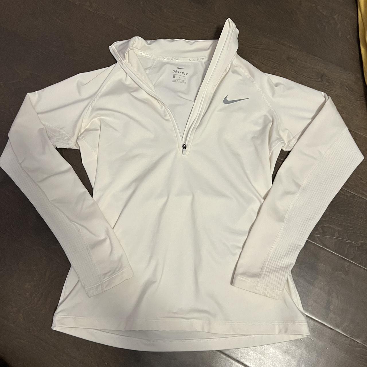 womens white nike pullover