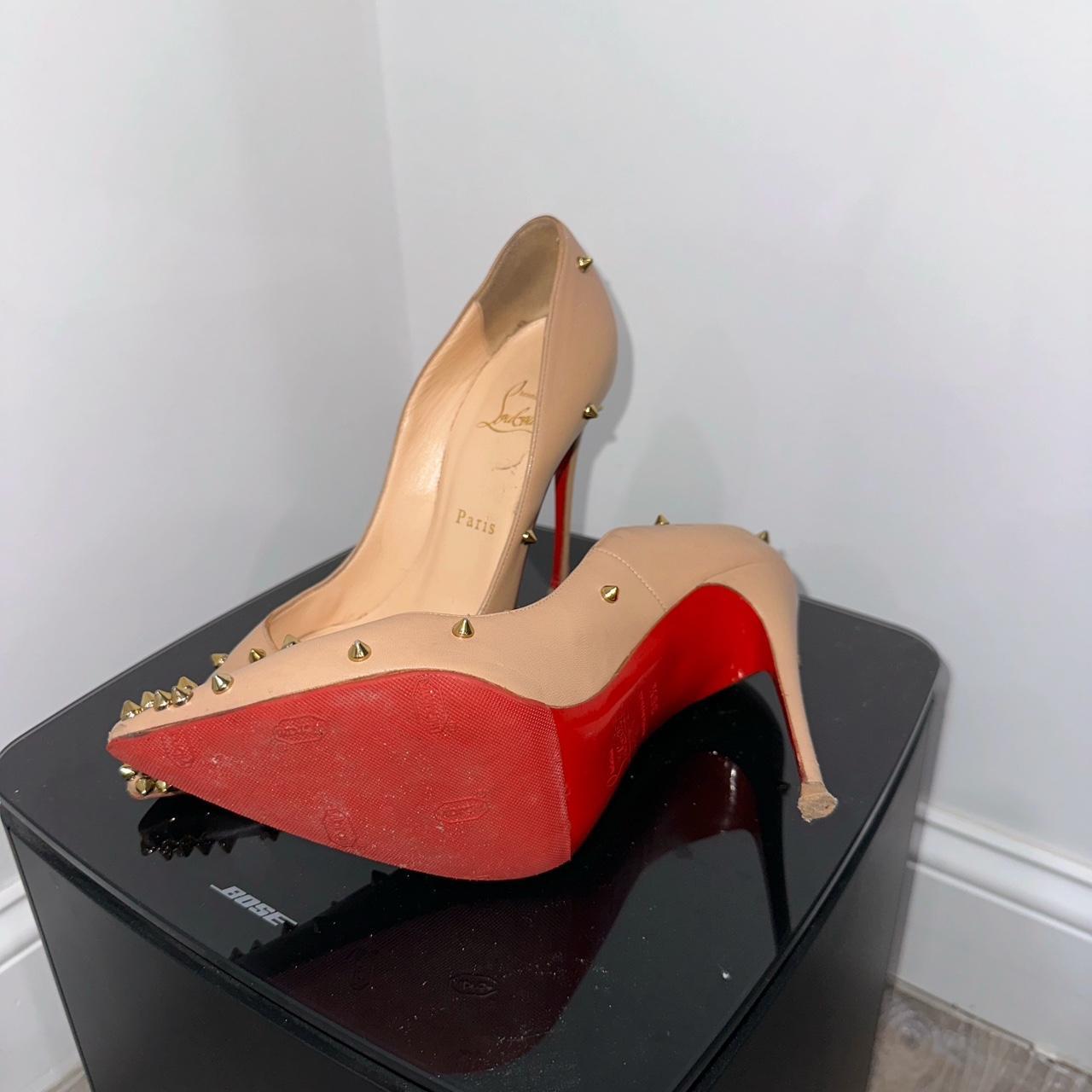 Christian louboutin spiked heels best sale