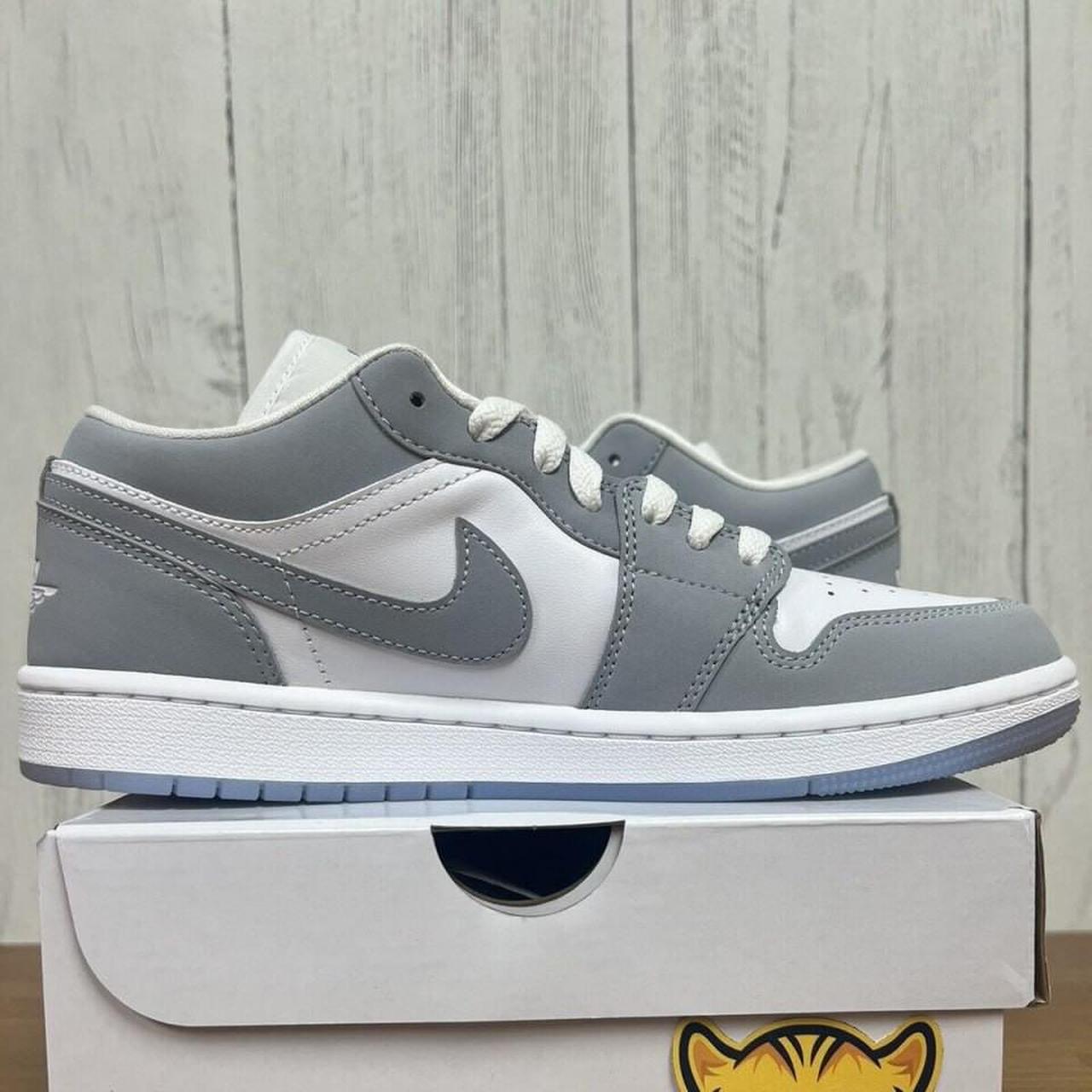 Air Jordan 1 Low Wolf Grey All pairs are new with... - Depop