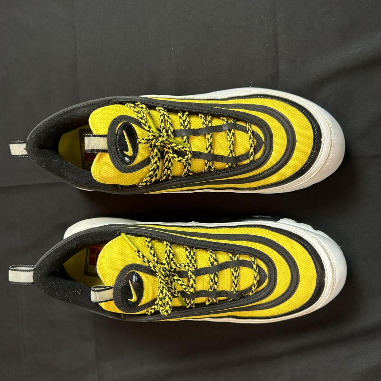 Black and yellow 'air max 97 best sale