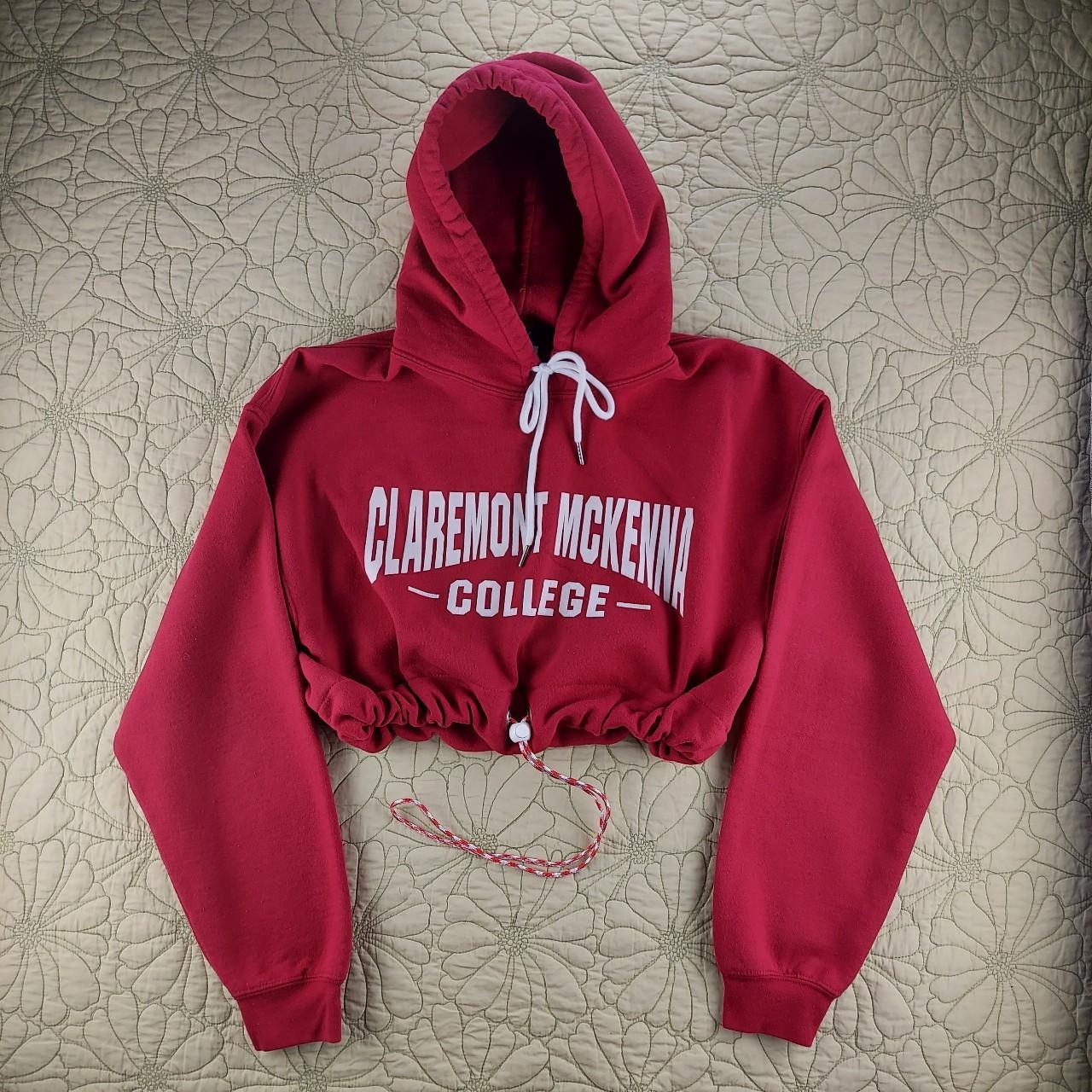 It's an upcycled red and white Claremont Depop