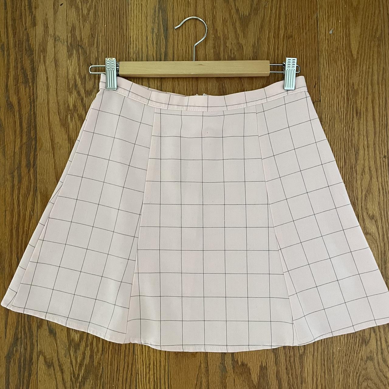 light pink american apparel skirt size M. tumblr... - Depop