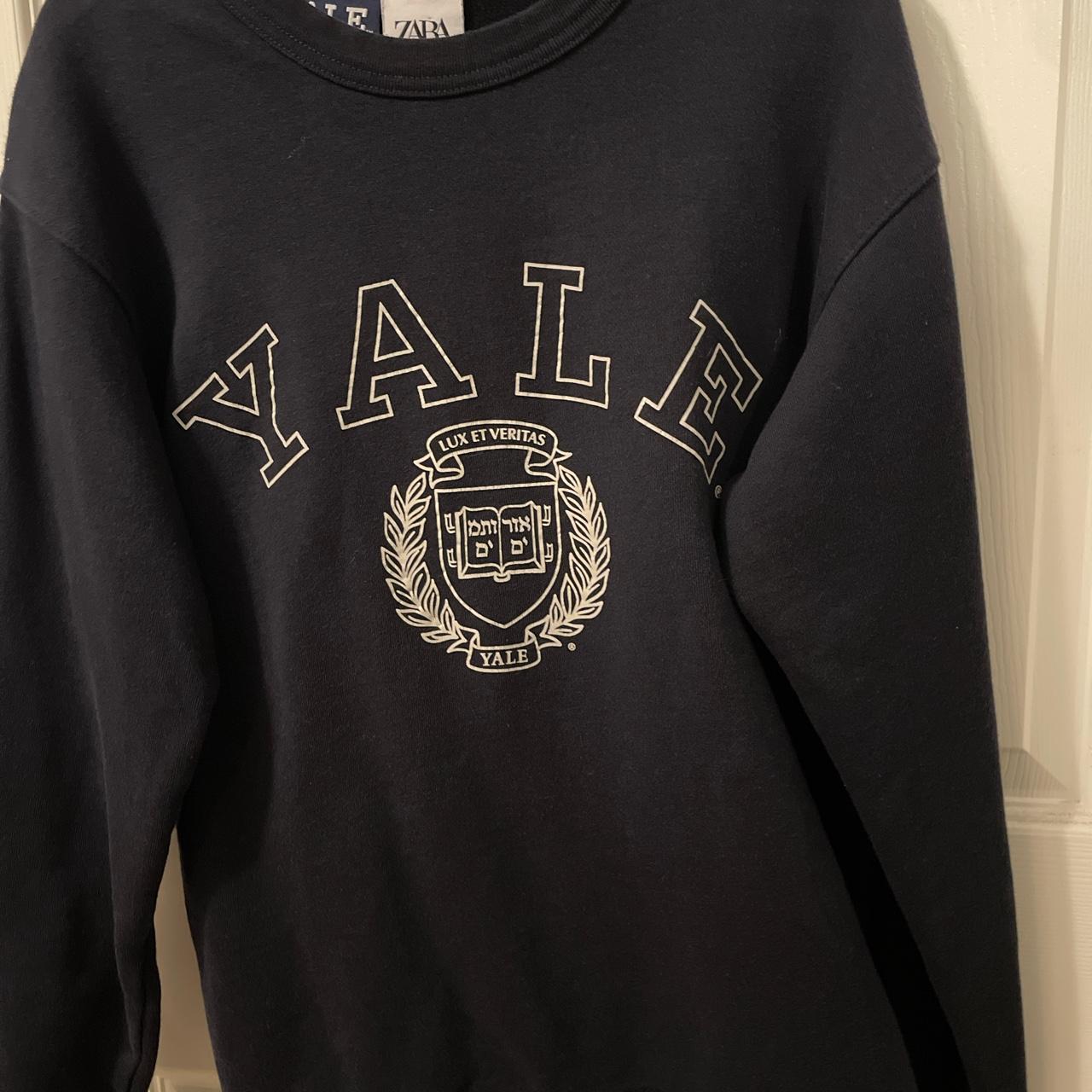 Yale university best sale sweatshirt zara