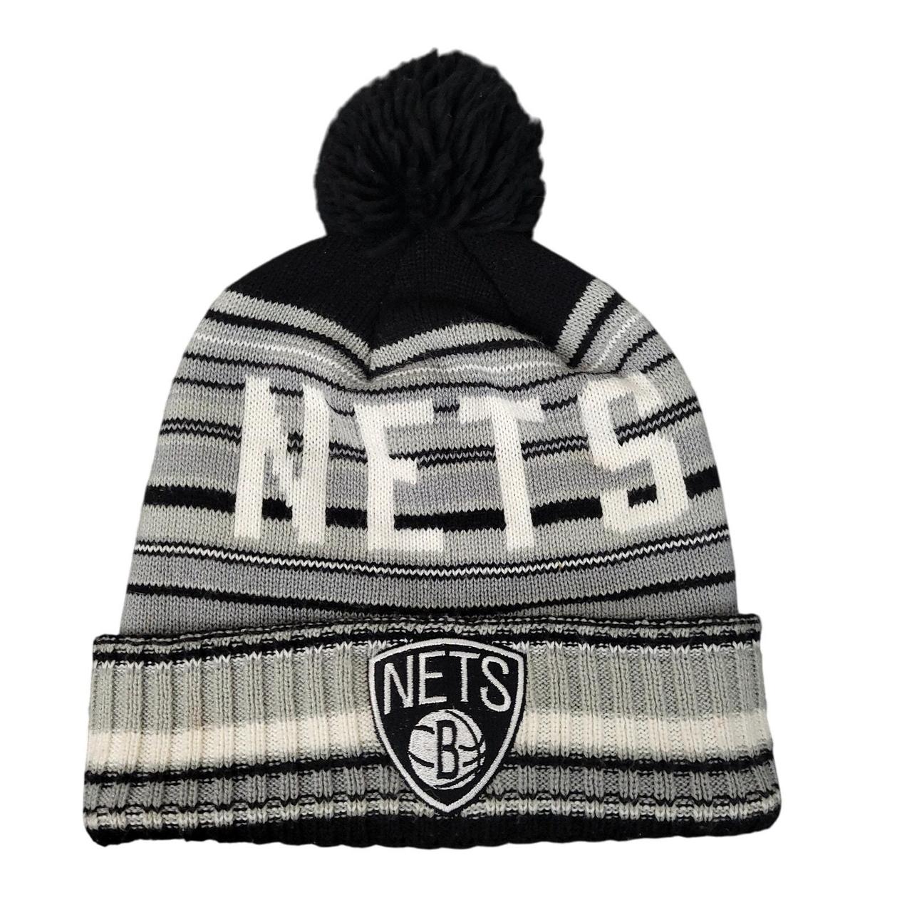 Mitchell Ness Men's Beanies Grey/Black – Brooklyn Nets