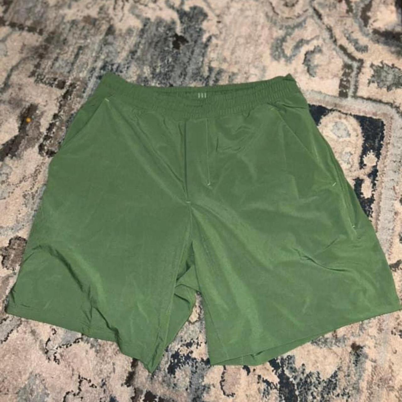 Green Pace Breaker Lined Lululemon Men’s shorts Depop