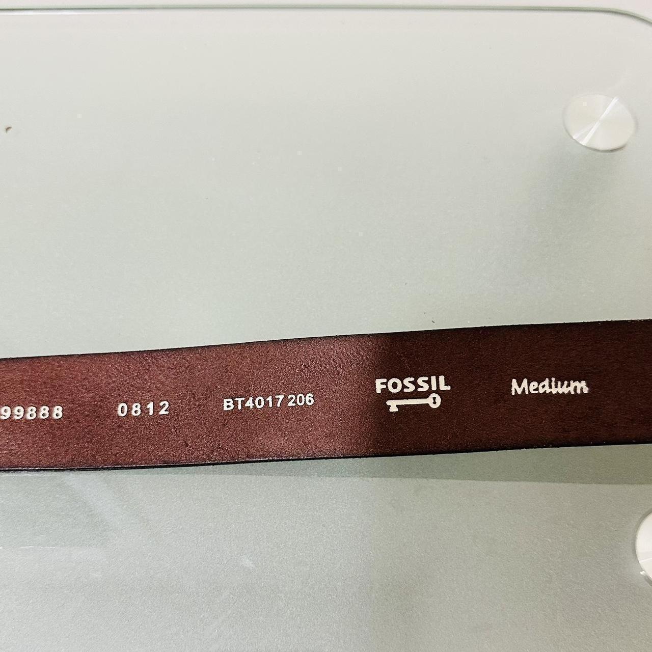 Fossil Women's Belt - Brown – Fossil Brown Leathe… - image 4