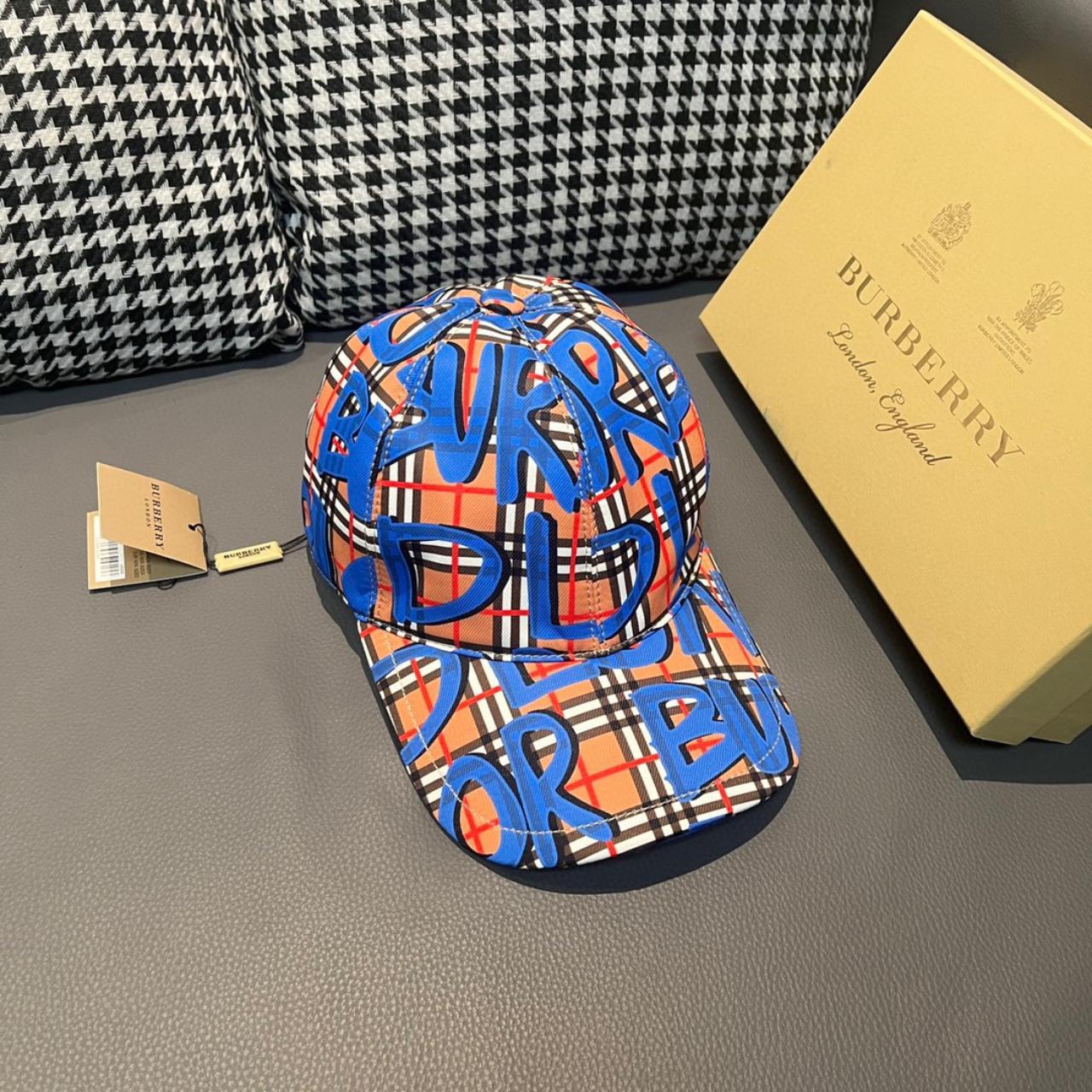 Burberry graffiti cap on sale