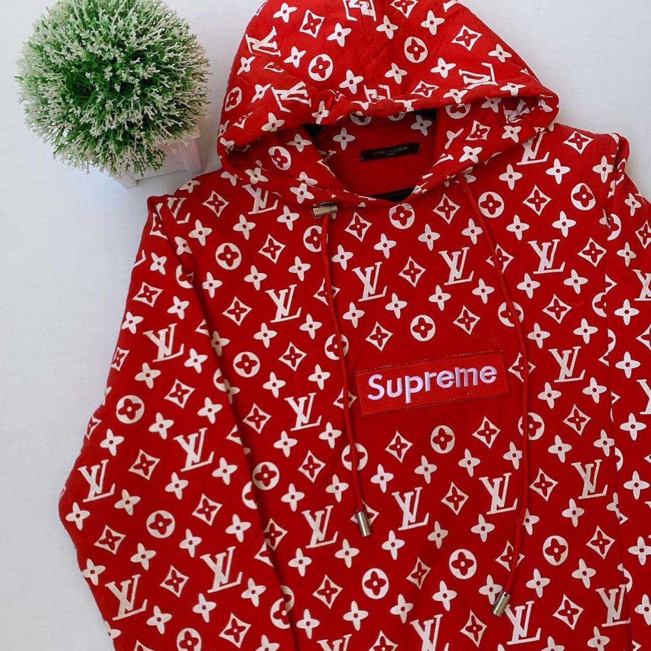 SUPREME X LOUIS VUITTON HOODIE Check out website for... Depop