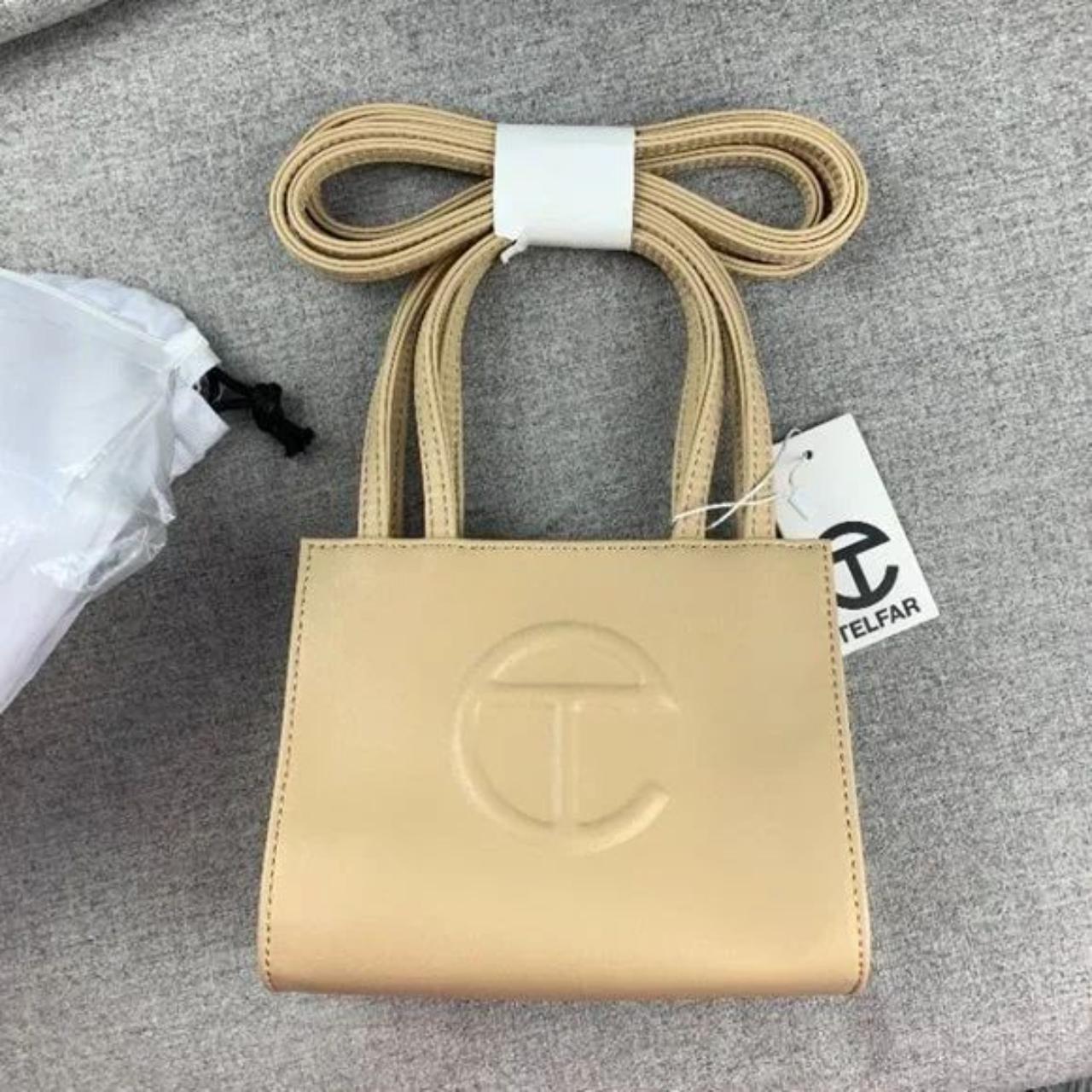 Telfar selling Bag small Creamy white