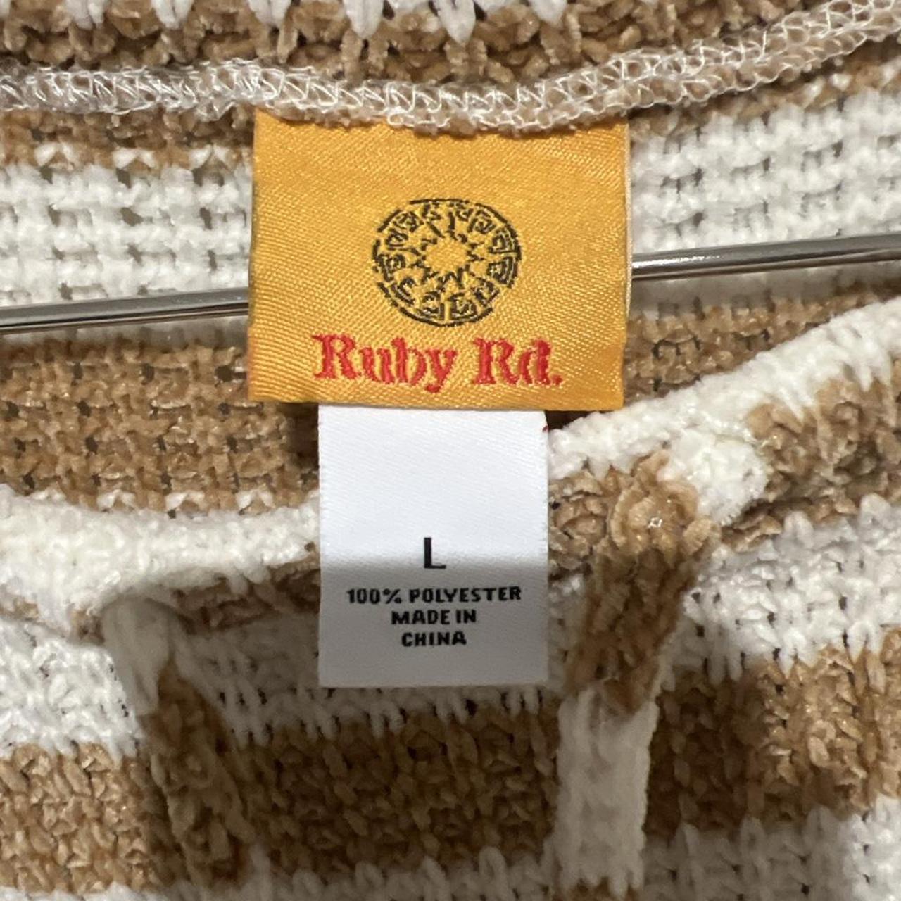 Ruby Rd. Women's Sweater - Multi/Brown - L – Ruby… - image 5
