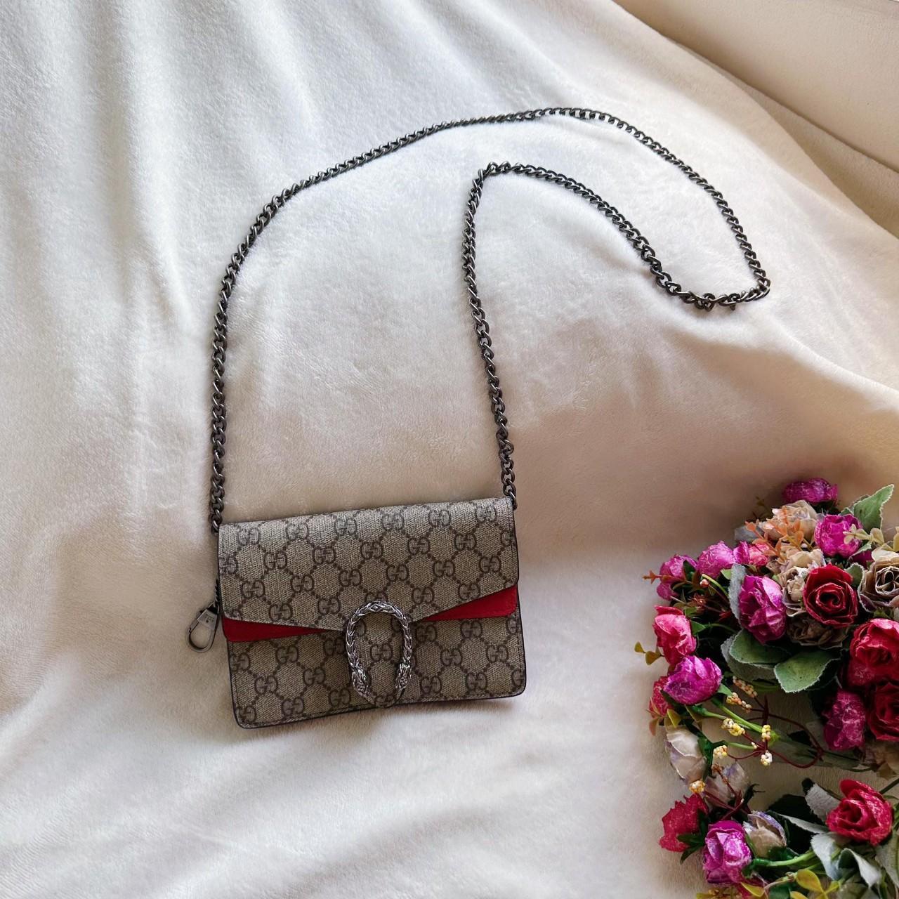 Gucci on sale burgundy purse