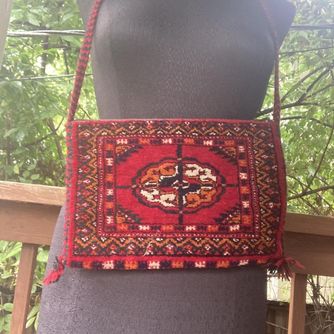 Source Unknown Women's Bag - Red – Handmade Woven… - image 3