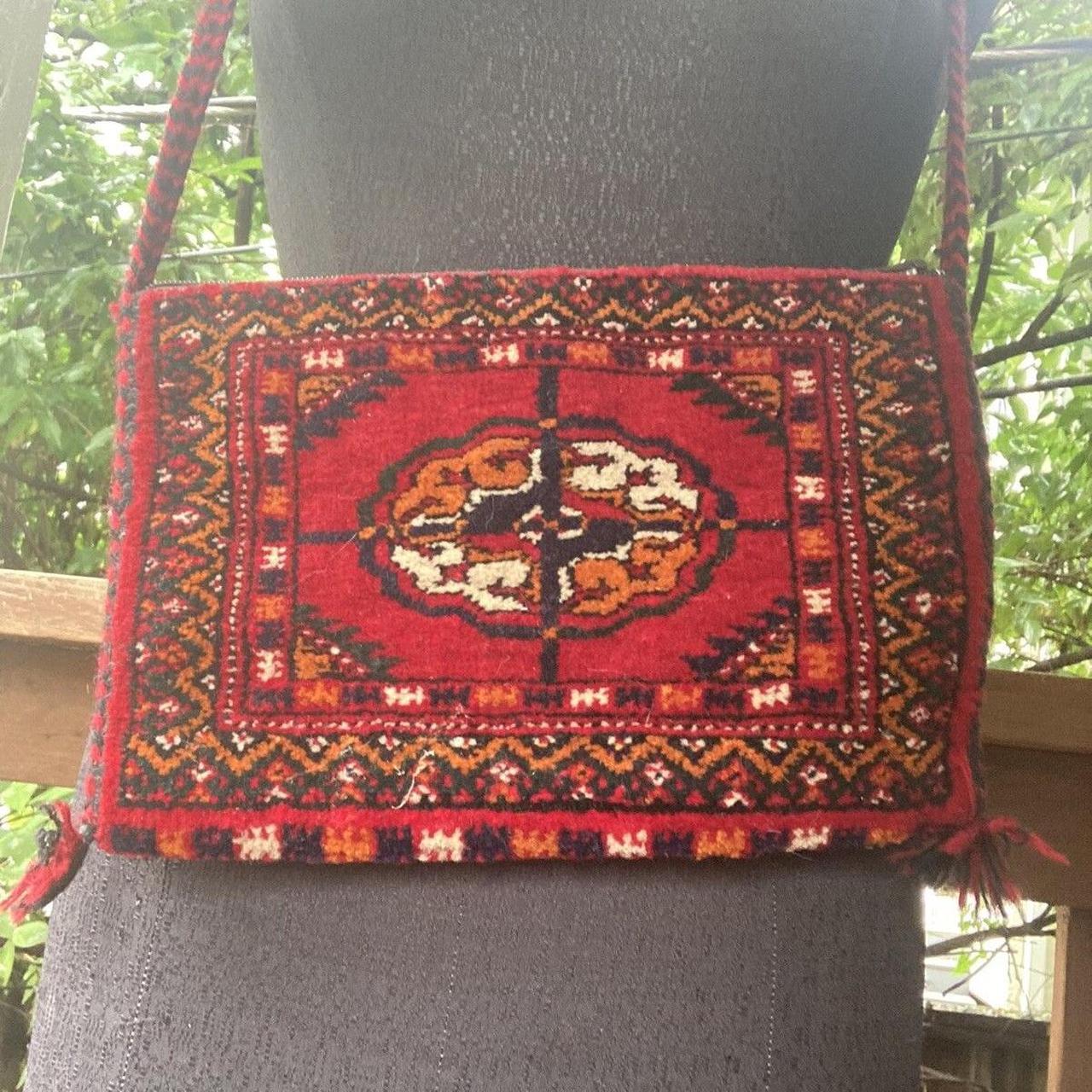 Source Unknown Women's Bag - Red – Handmade Woven… - image 1