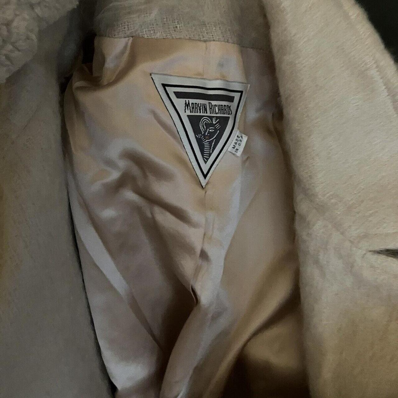 Source Unknown Women's Coat - Cream - 12 – Vintag… - image 8