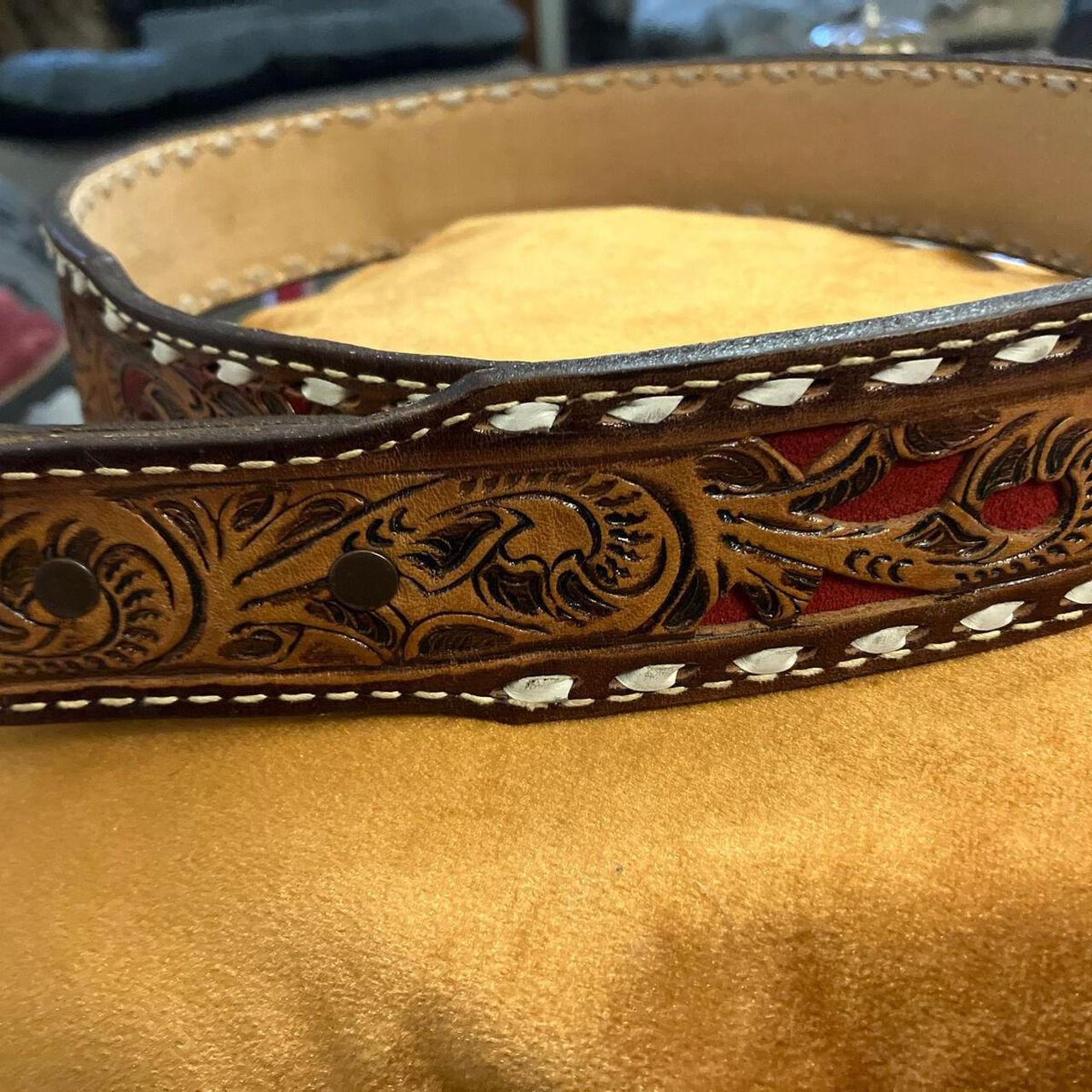 Source Unknown Men's Belt - Brown – Wright HAND T… - image 3